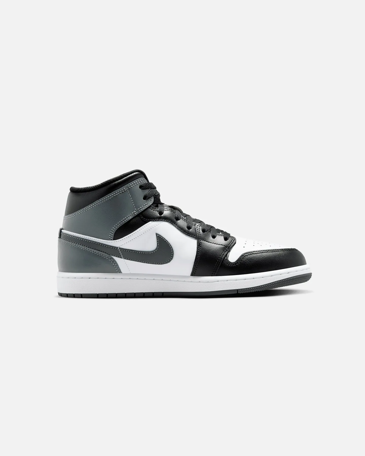Jordan Air Jordan 1 Mid 'Iron Grey' Black/Iron Grey Adult Ease Fit