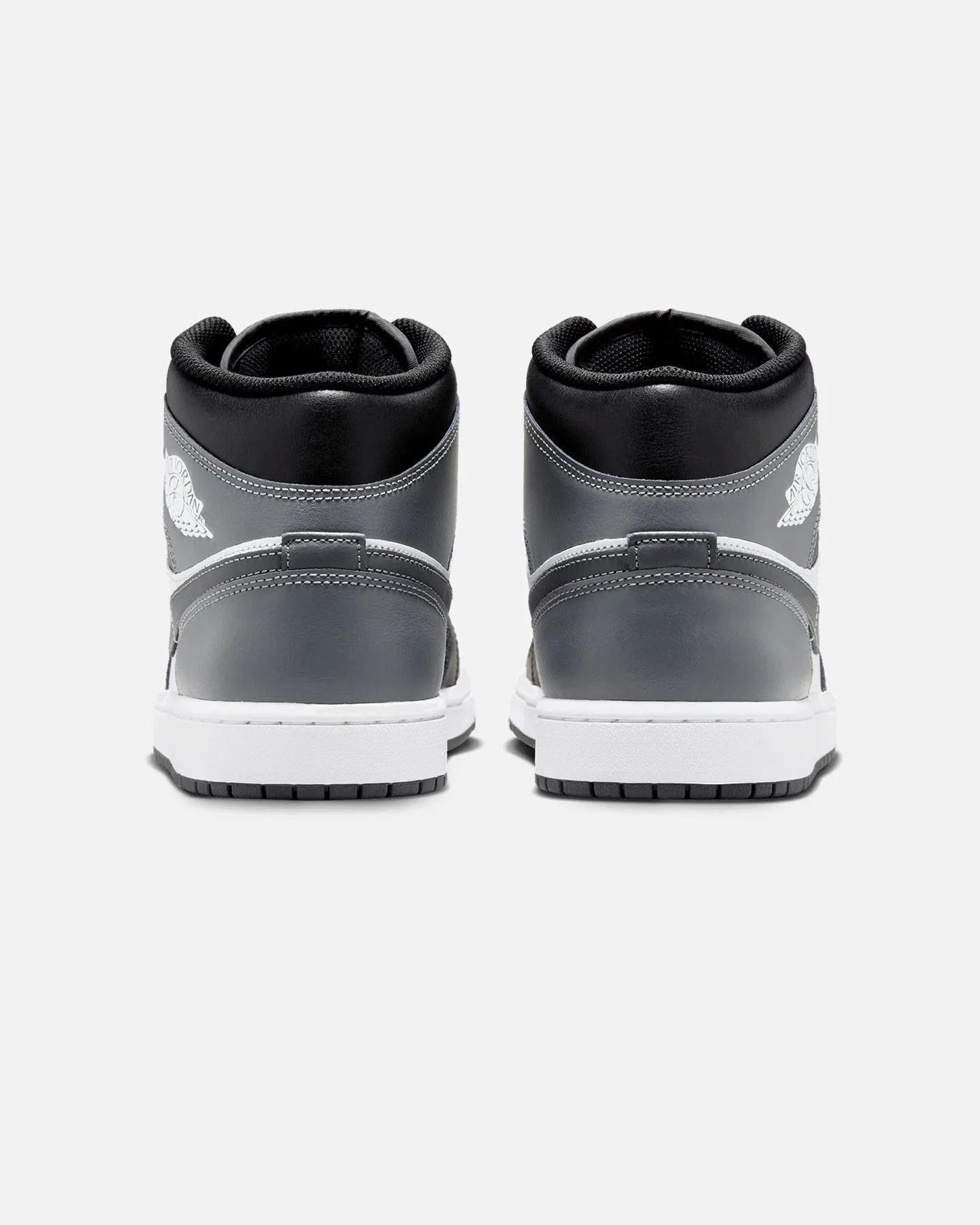 Sweat Resistant Standing Workers Retro Mood Jordan Air Jordan 1 Mid 'Iron Grey' Black/Iron Grey