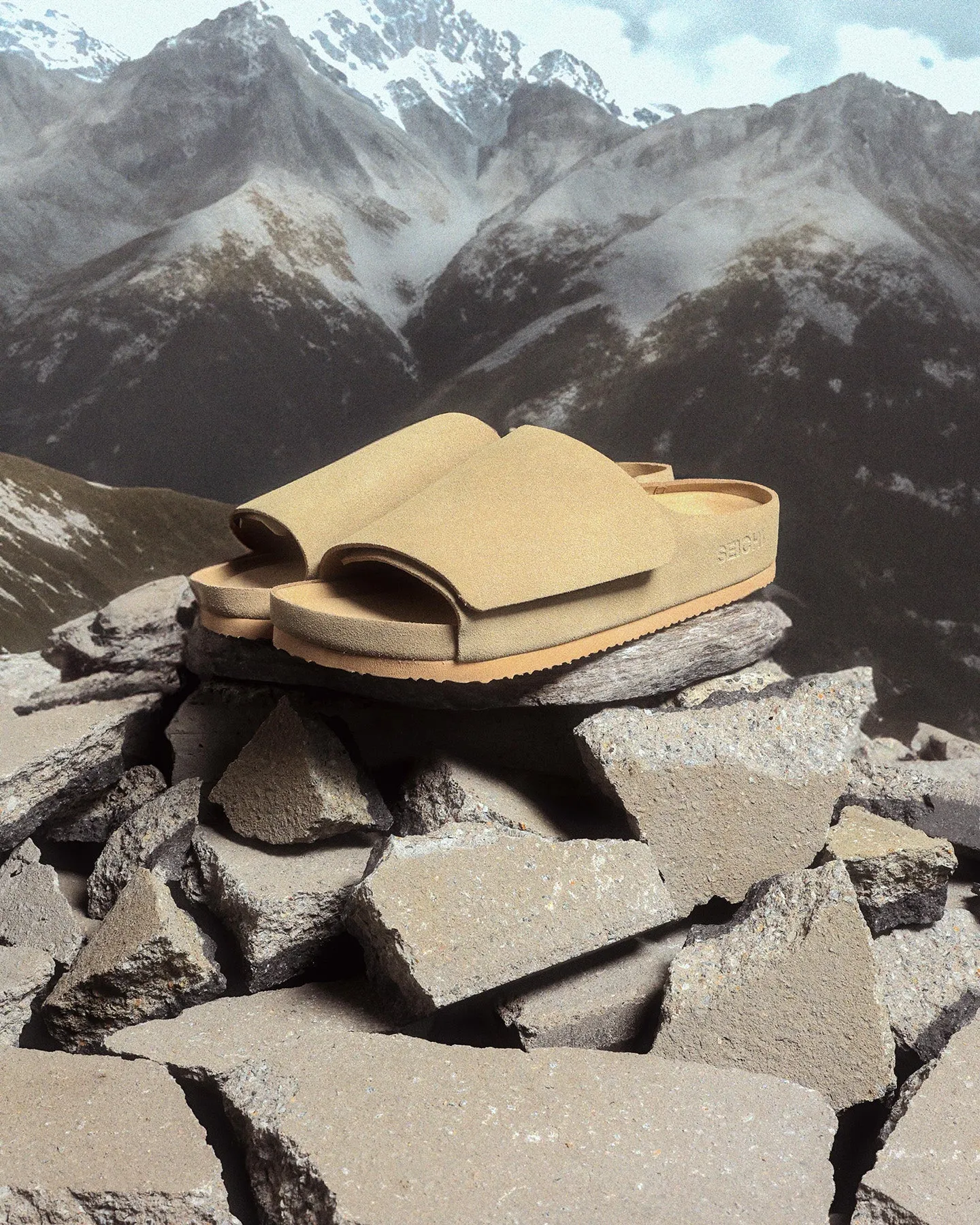 mesh construction Seichi Mainichi Stone