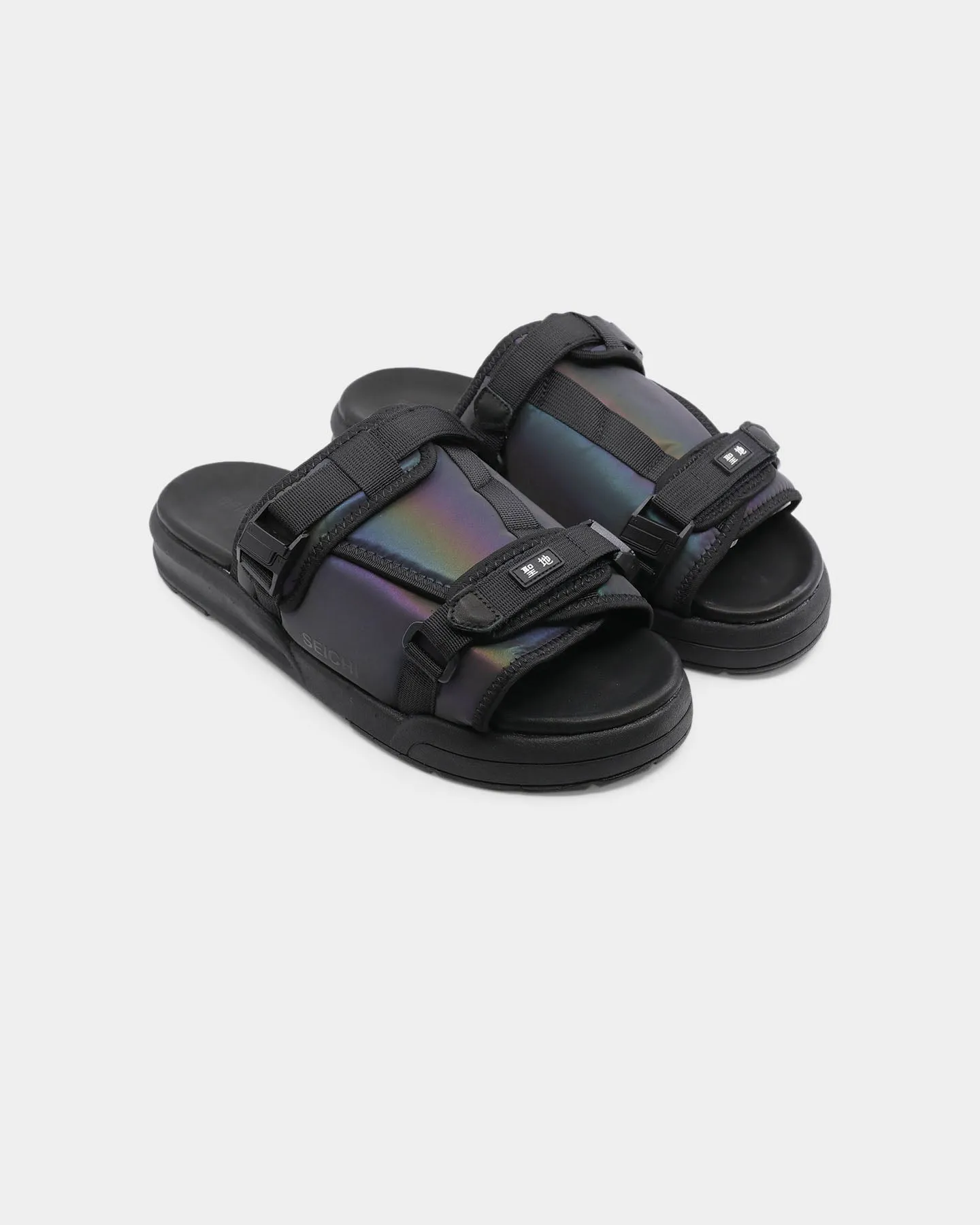 Seichi Men's Seichi Yoroi Black/Rainbow 3M Field Walk Padded Tongue