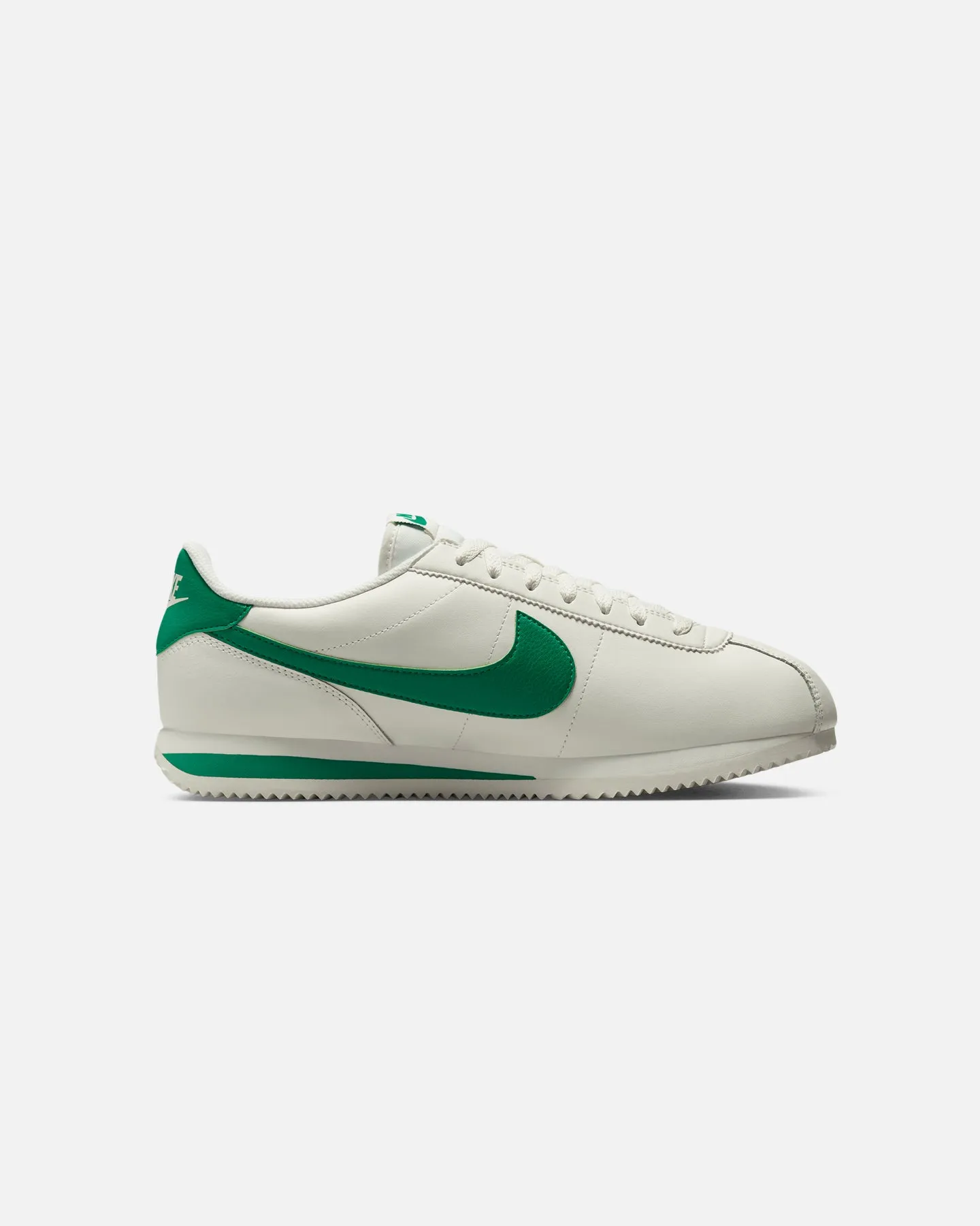 Nike Cortez Sail/Stadium Green Grip Hold