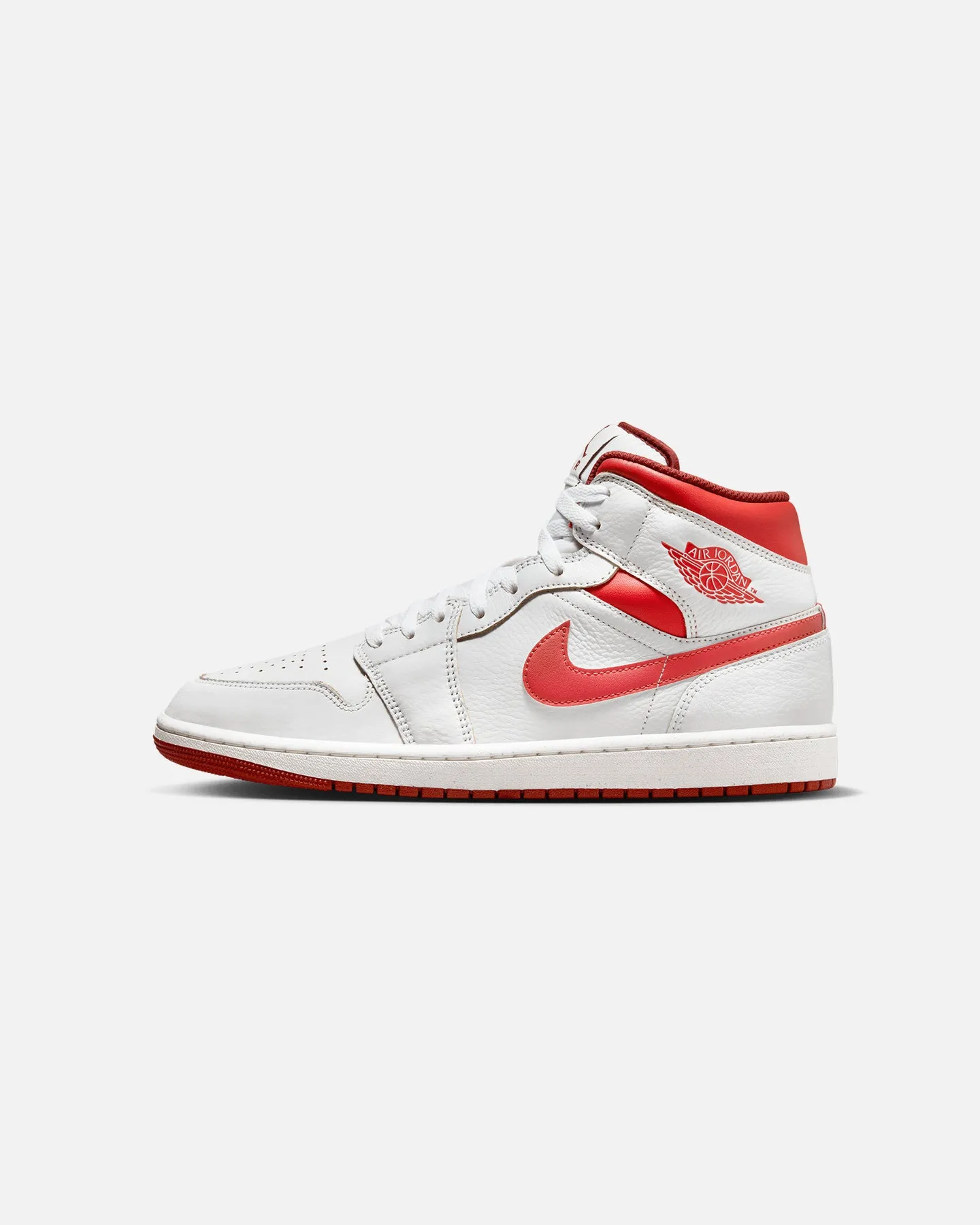 Quiet Step Jordan Air Jordan 1 Mid SE White/Lobster