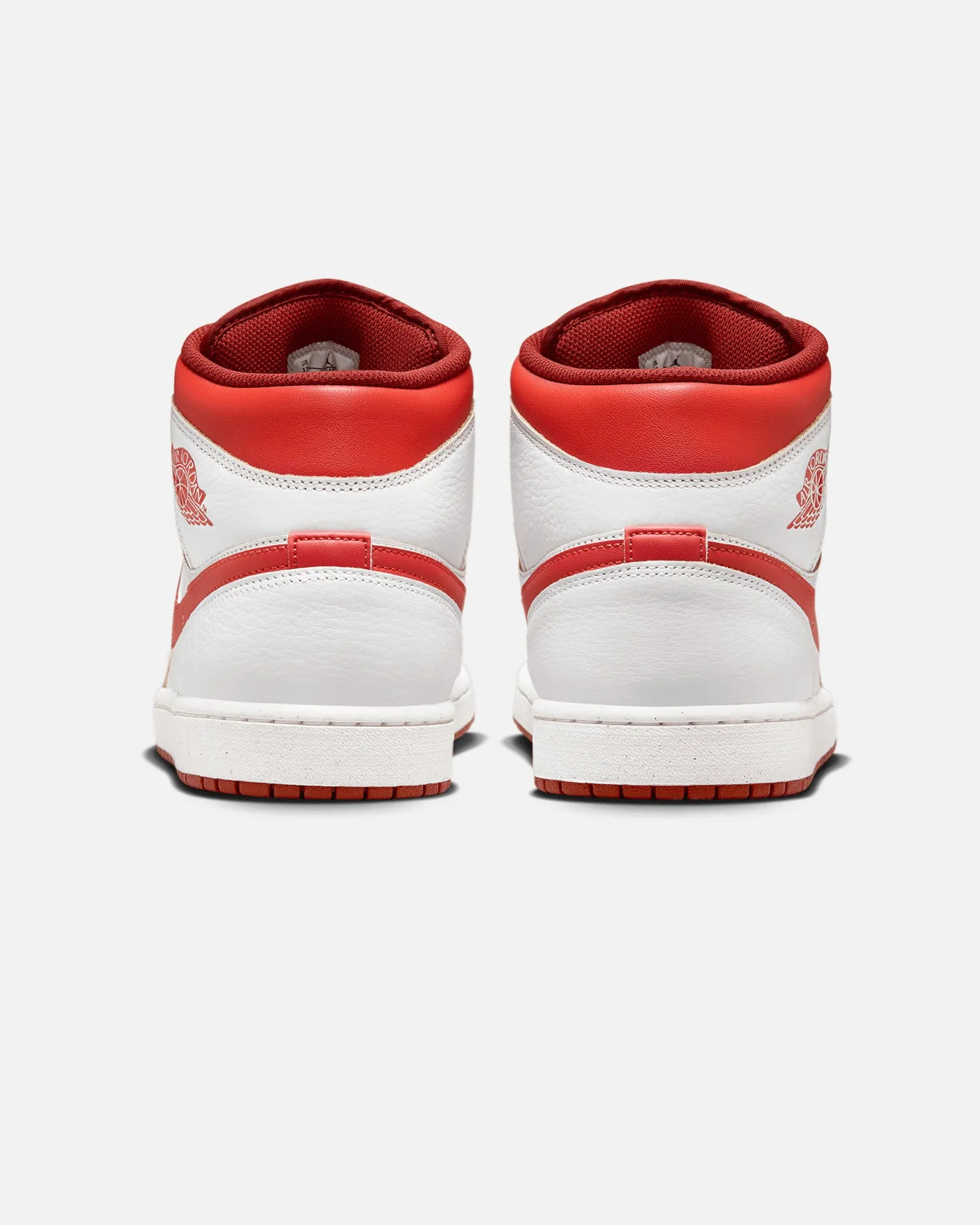 Petite Fit Office Smart Jordan Air Jordan 1 Mid SE White/Lobster