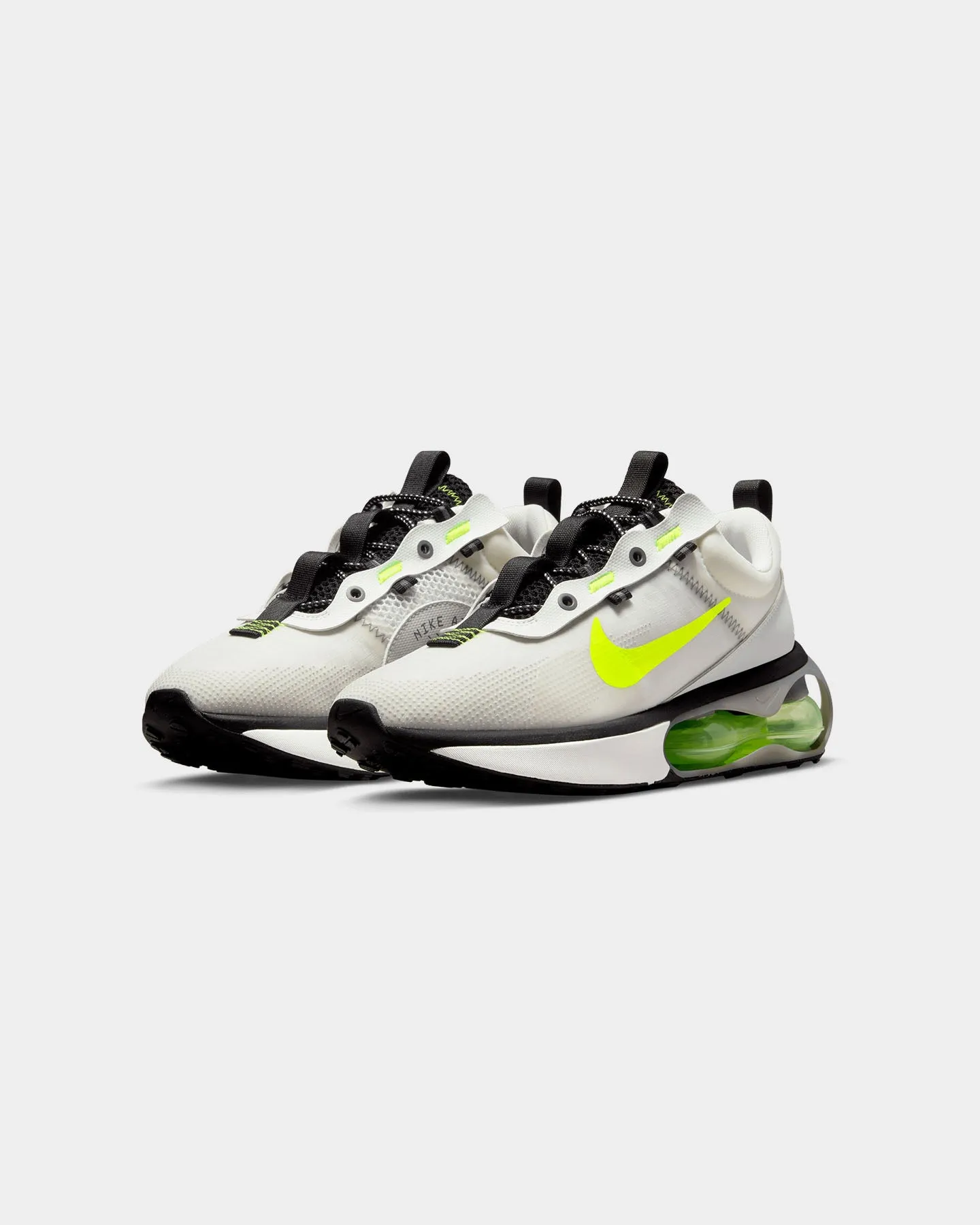 Nike Air Max 2021 Summit White/Volt-Photon Dust-Black Comfort Tongue Commute Light