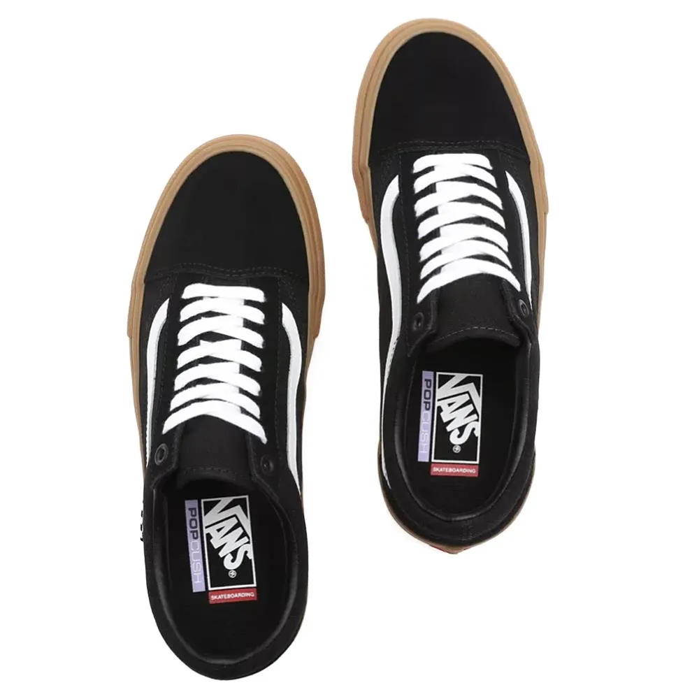 Padded Fit Vans Skate Old Skool - Black/Gum