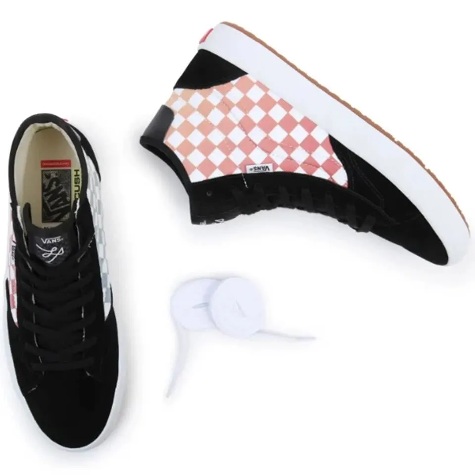 Vans The Lizzie - Checkerboard Black/Multi Bold colors