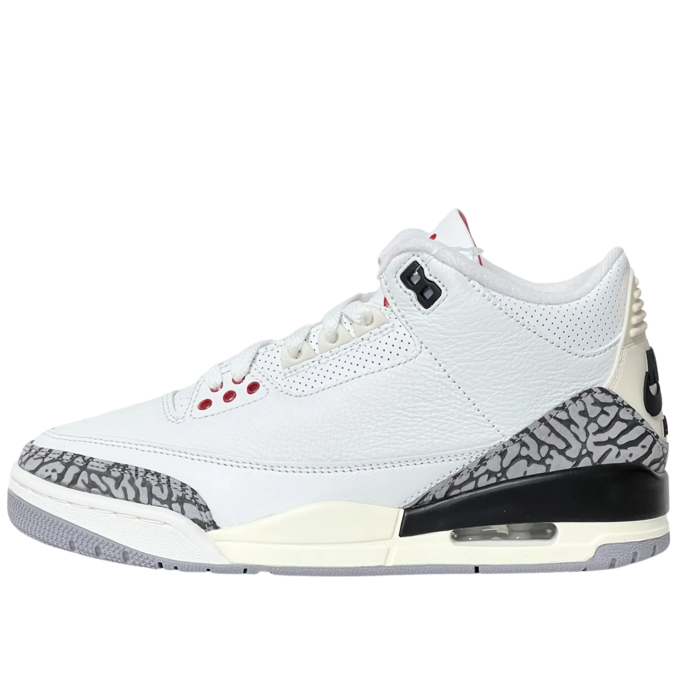 Nike Air Jordan 3 White Cement Reimagined Adaptive Flex Notches Training Essentials