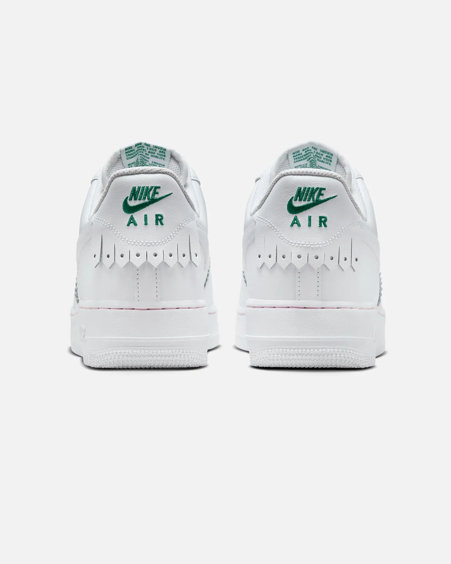 Nike Air Force 1 '07 LV8 "Brogue" White/White-Med Soft Pink Balance Core