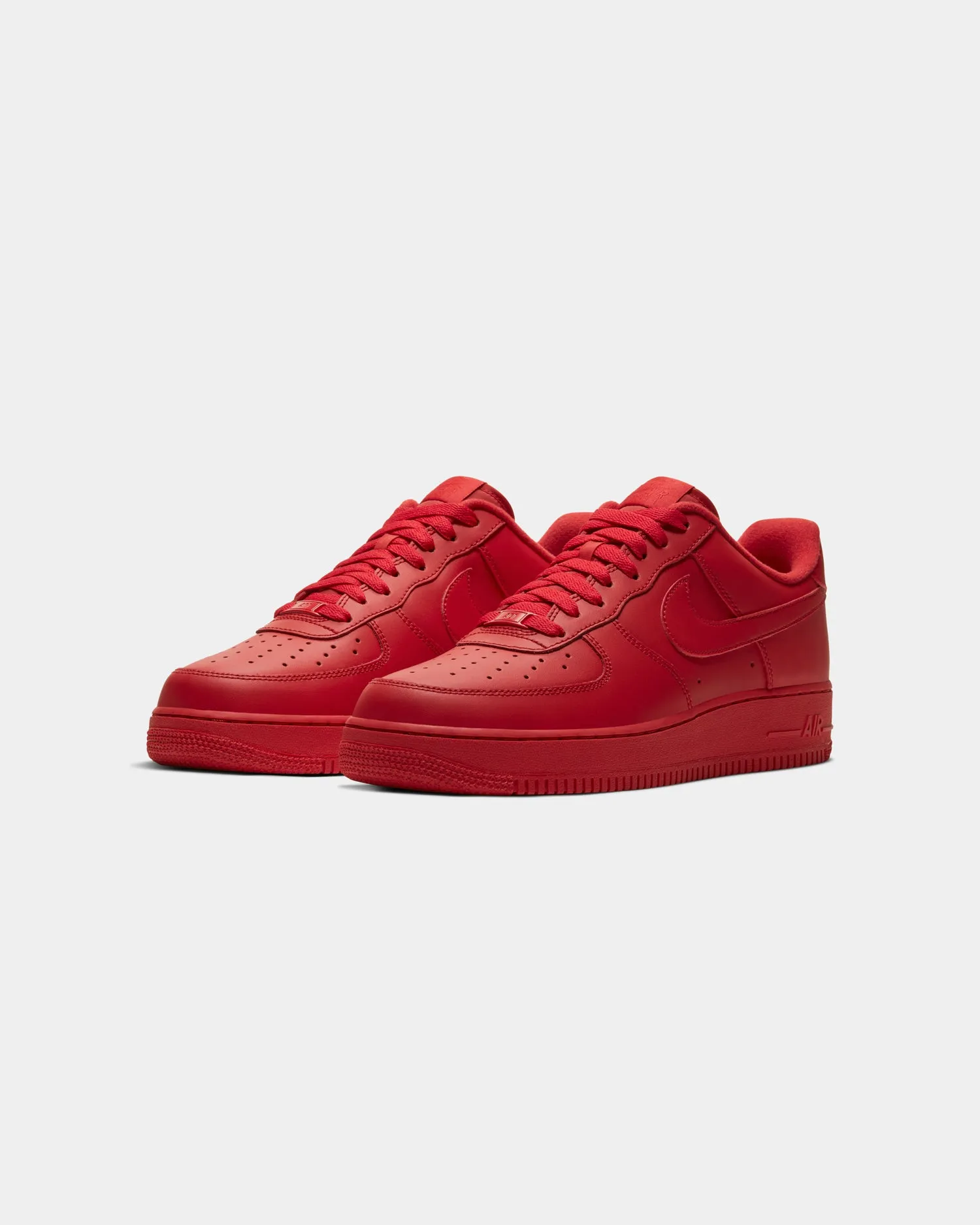 Nike Air Force 1 '07 LV8 1 Red/Red/Black Durable Build Trail Running