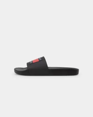 Nature Walk Night Out Tommy Jeans Essential Pool Slide Black