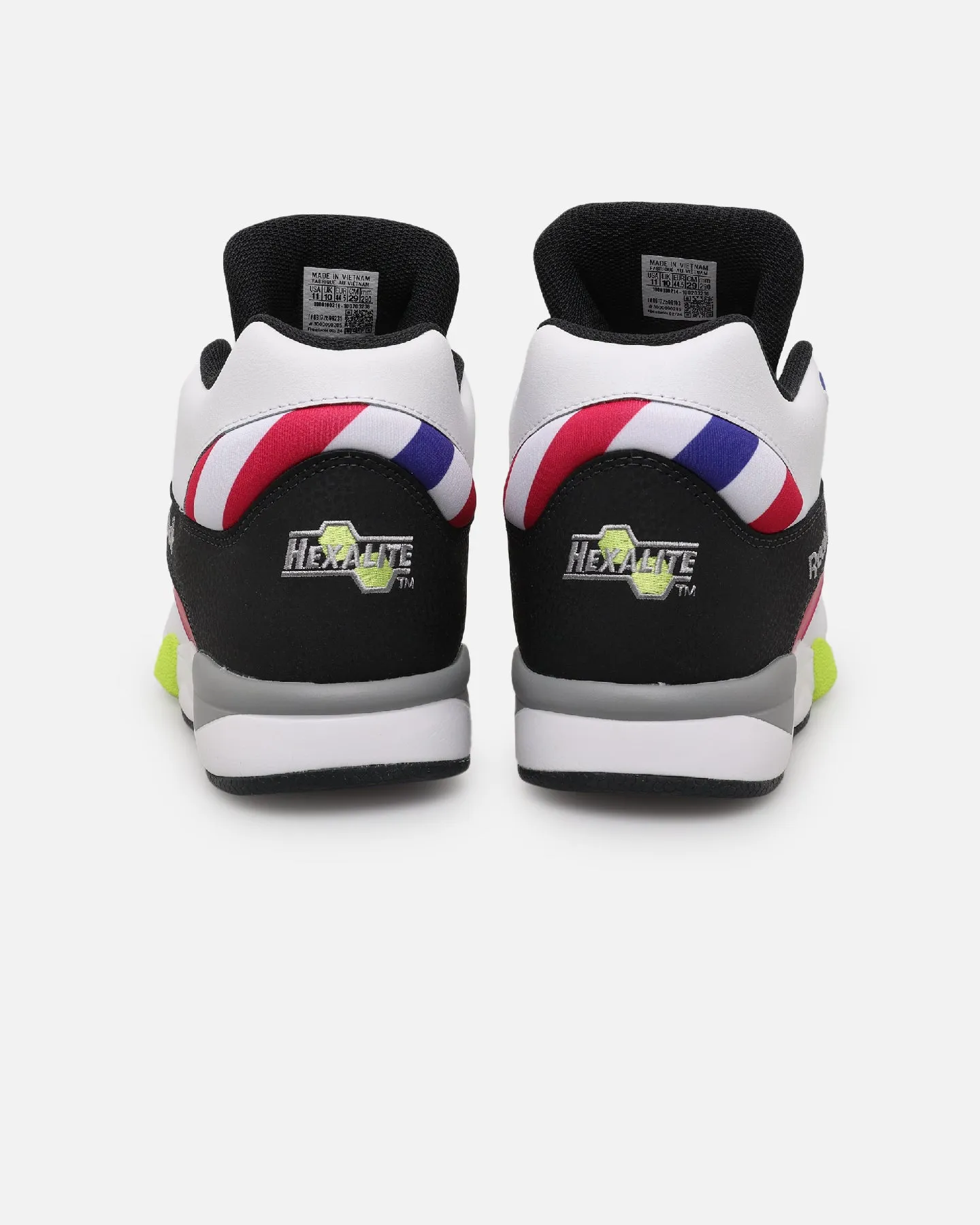 Soft Leather Finish Reebok Court Victory Pump White/Black