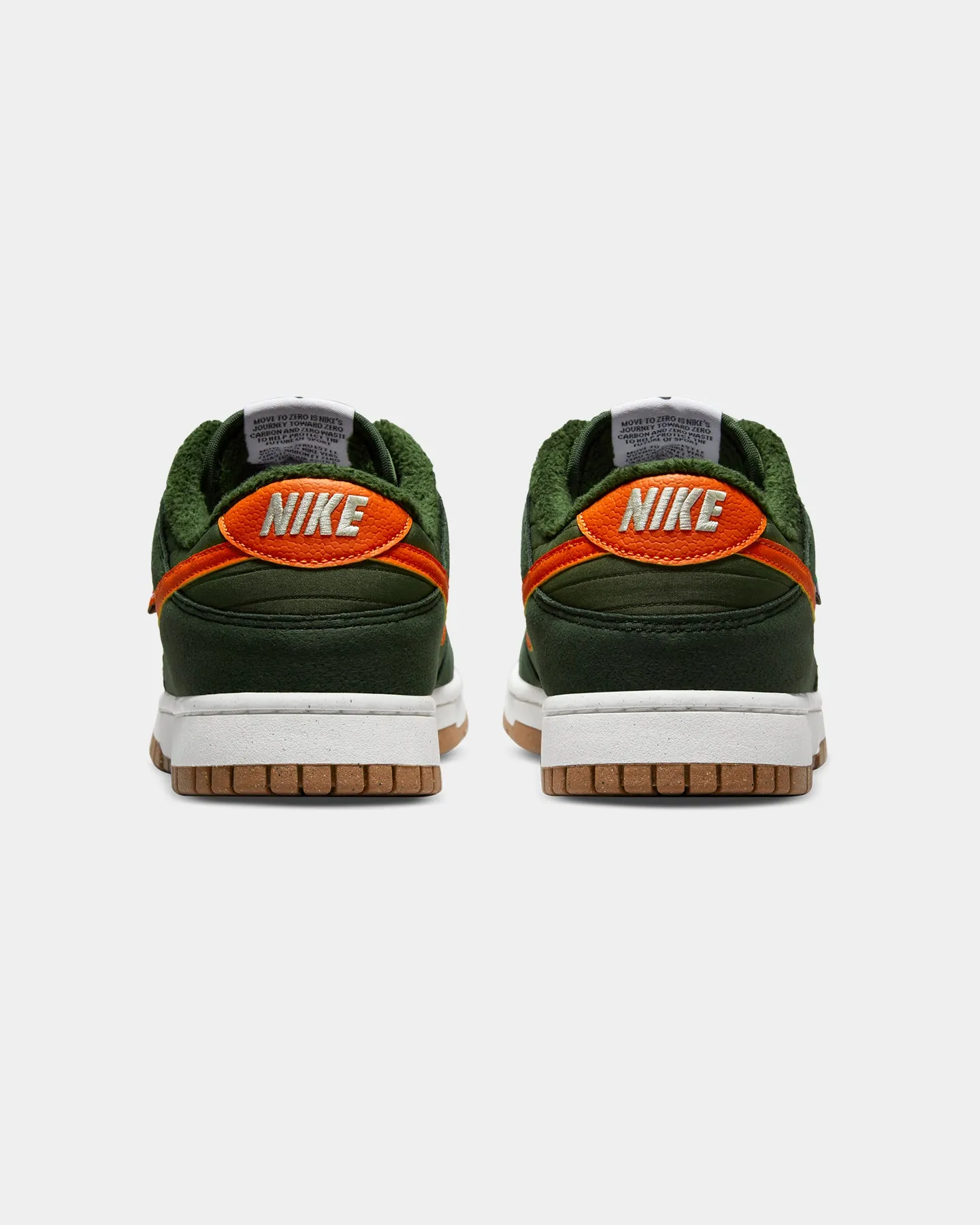 Nike Dunk Low Retro Next Nature 'Toasty Sequoia' Sequoia/Orange Silk Feel Foam Lining Running Errands
