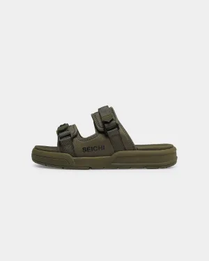 SEICHI Sandoru Ni Army Green Grip Strong Arch Support Standing Workers