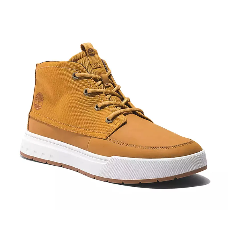 Simple Match Chill Look Men's Maple Grove Mid Sneaker Wheat Nubuck