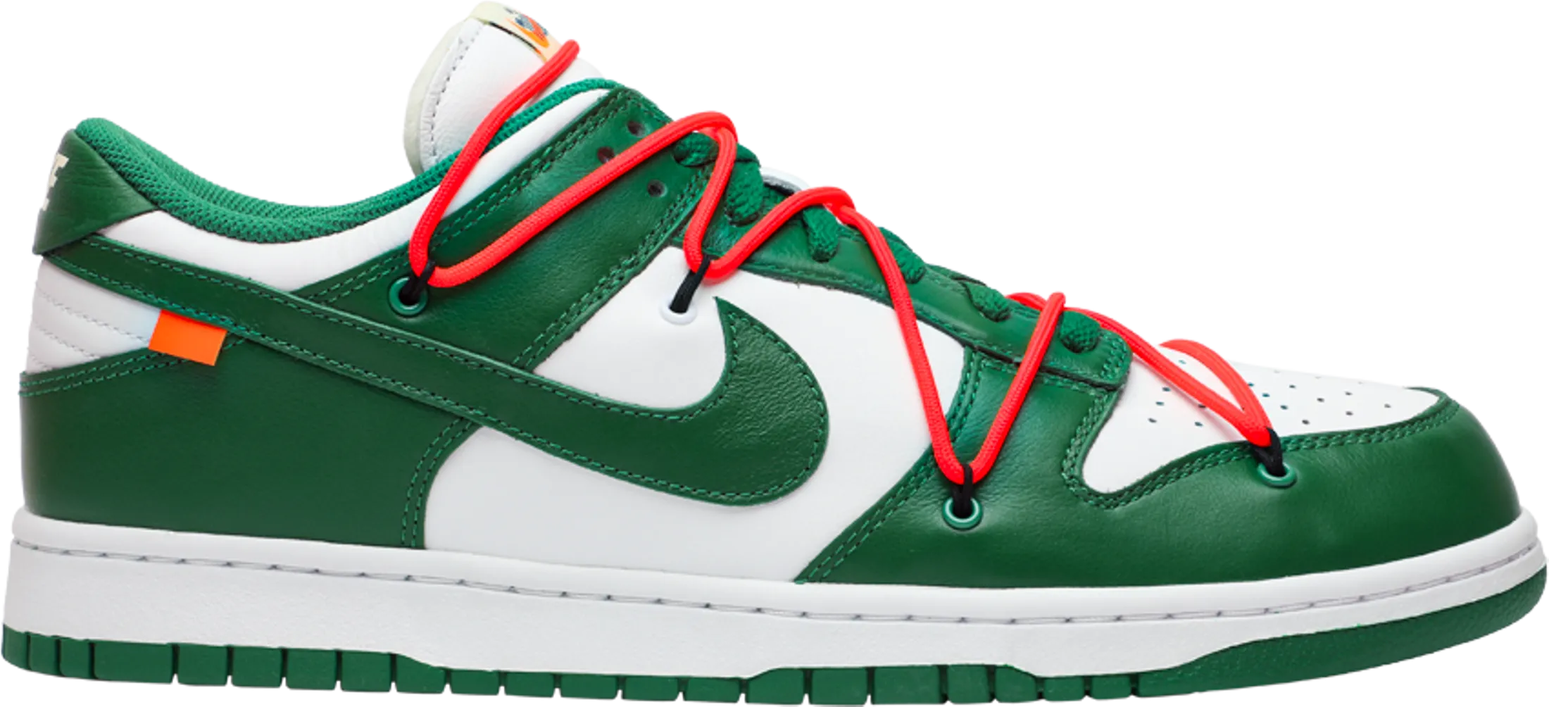 Casual arch OFF-WHITE x Dunk Low 'Pine Green' - CT0856 100