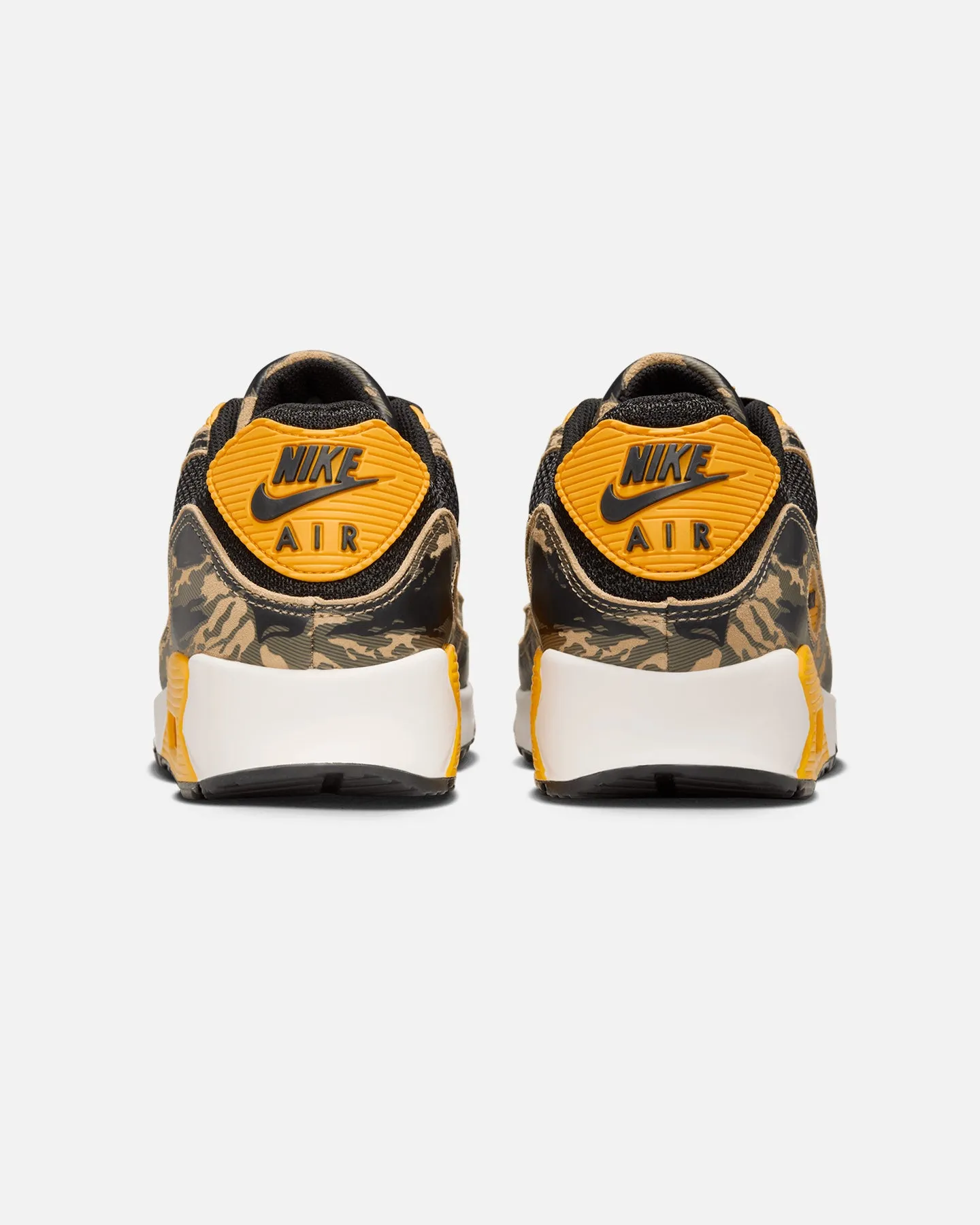 Nike Air Max 90 Premium "Camo" Black/Black-University Gold Freedom Move Pull On Design