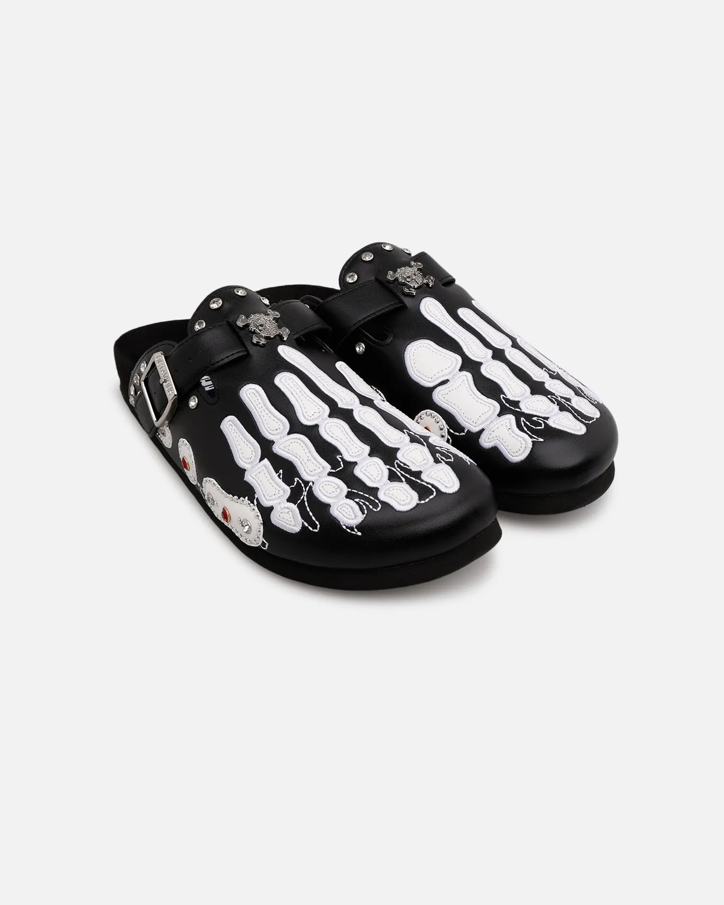 Functional Gear Octavious Marks Onyx Leather Clogs Black