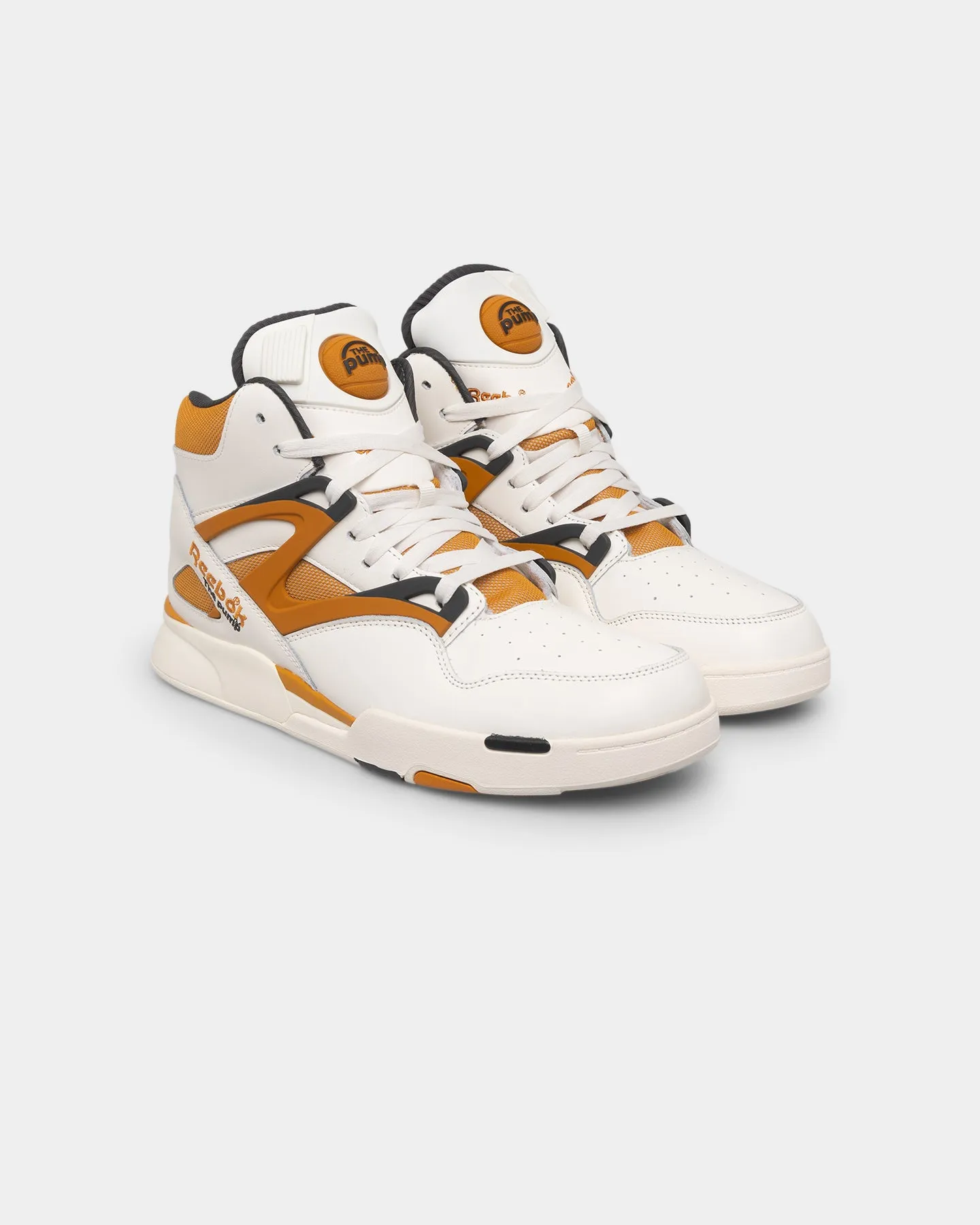 Family Fit Greek Ease Reebok Pump Omni Zone II Chalk/Radiant Orange