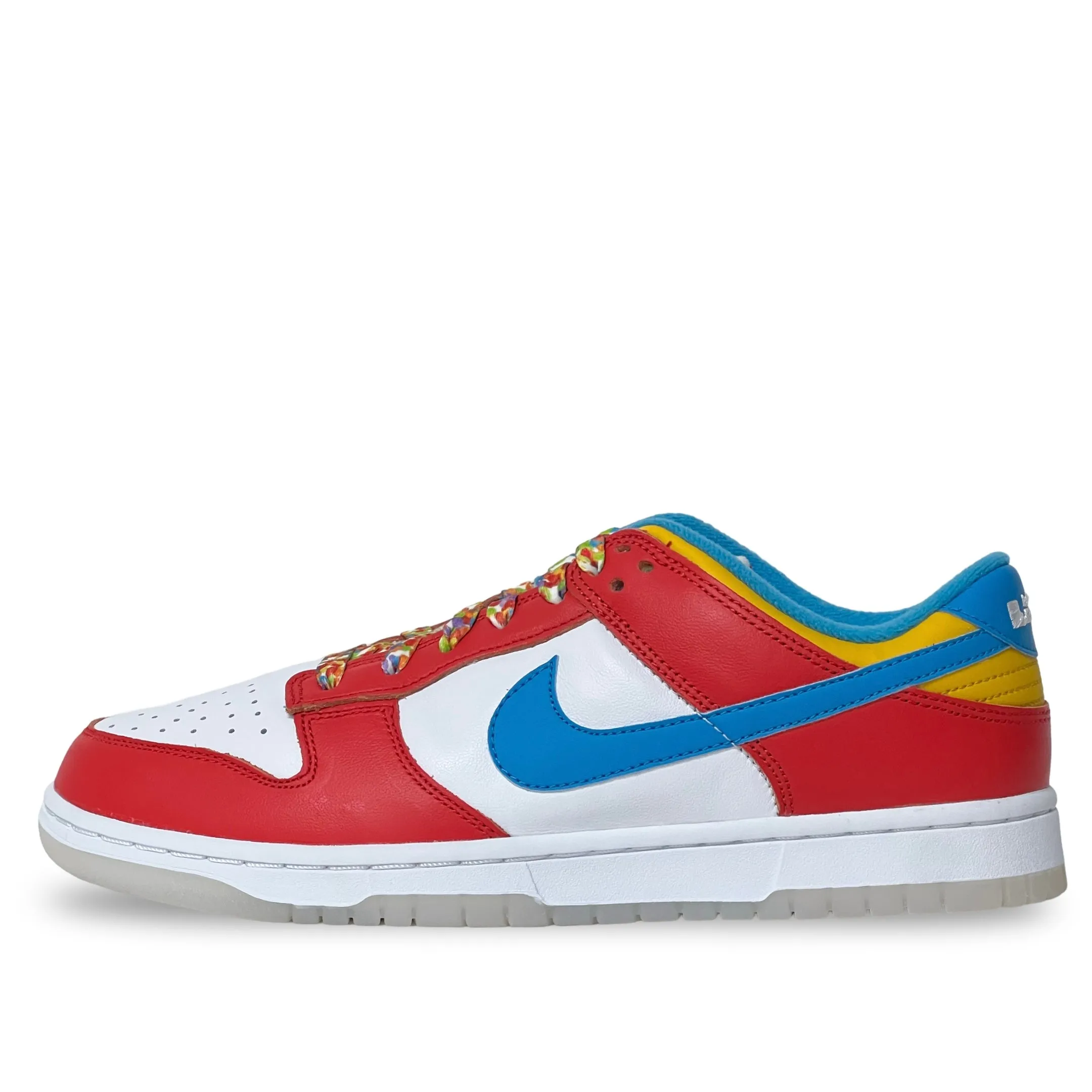 Motion Control Feature Nike Dunk Low LeBron James Fruity Pebbles
