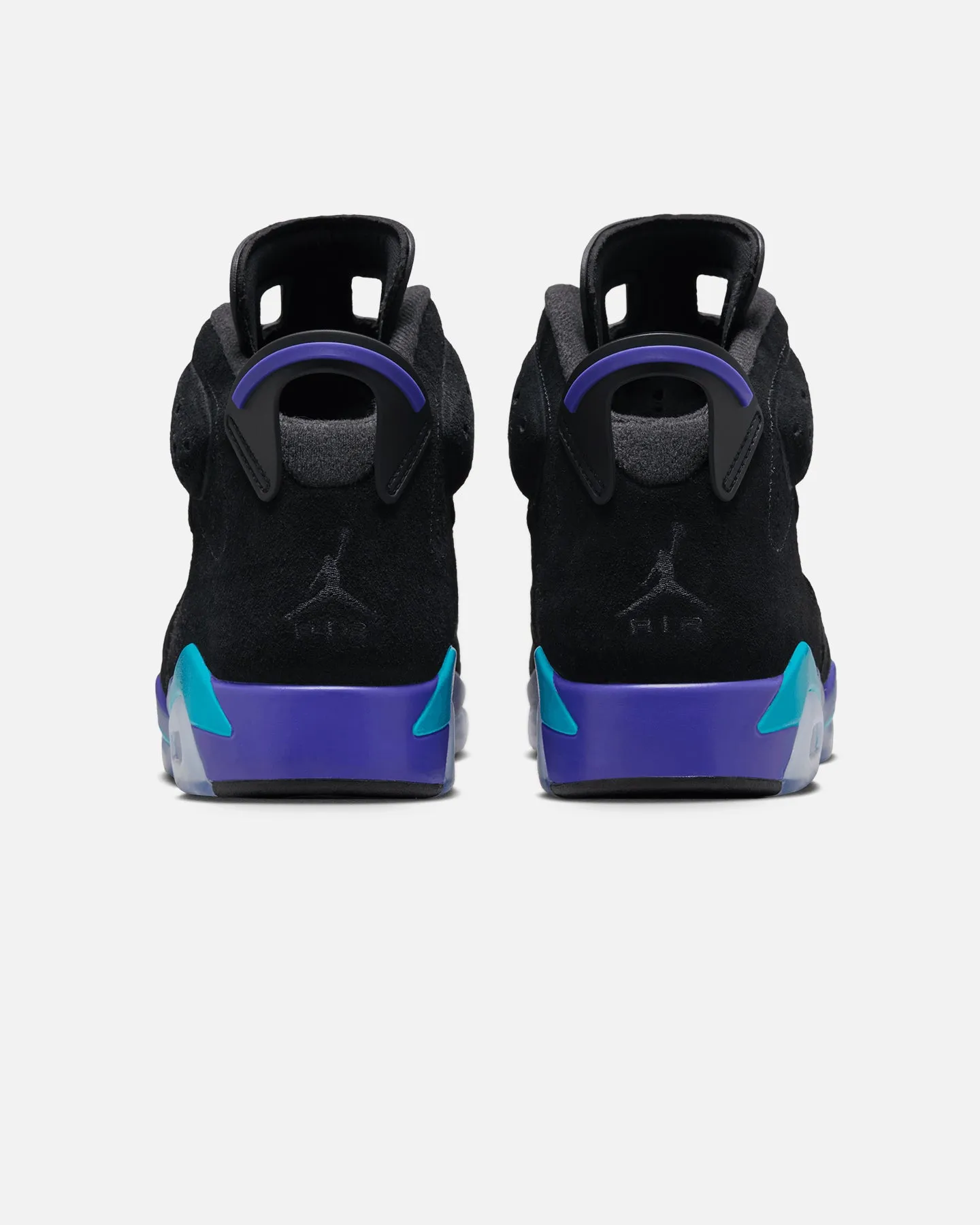 Jordan Air Jordan 6 Retro "Aqua" Black/Bright Concord Fashion Edge Cool Tone