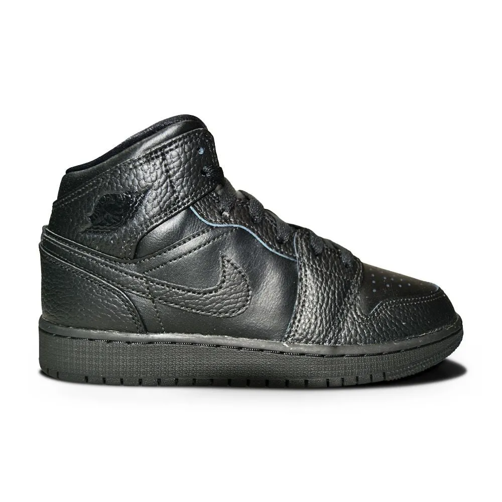 Nike Air Jordan 1 Mid "Triple Black" Impact protection