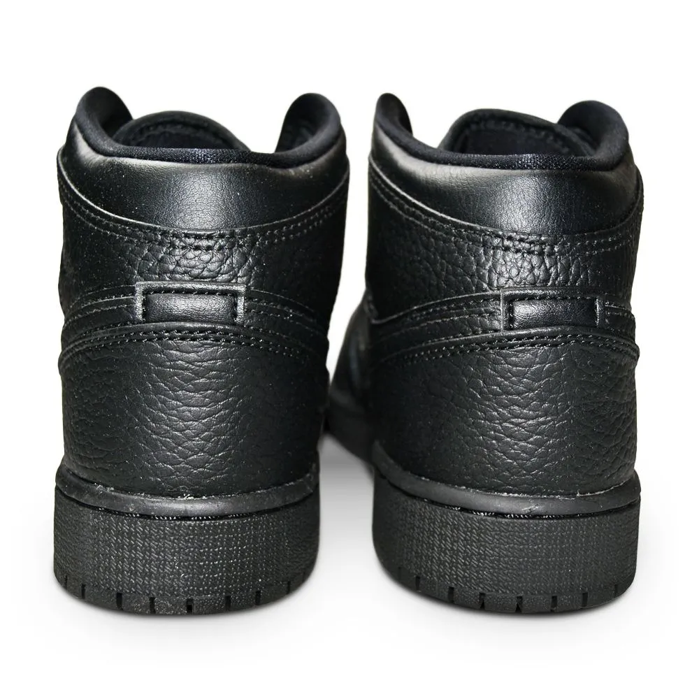 Well crafted Champion Feel Nike Air Jordan 1 Mid "Triple Black"