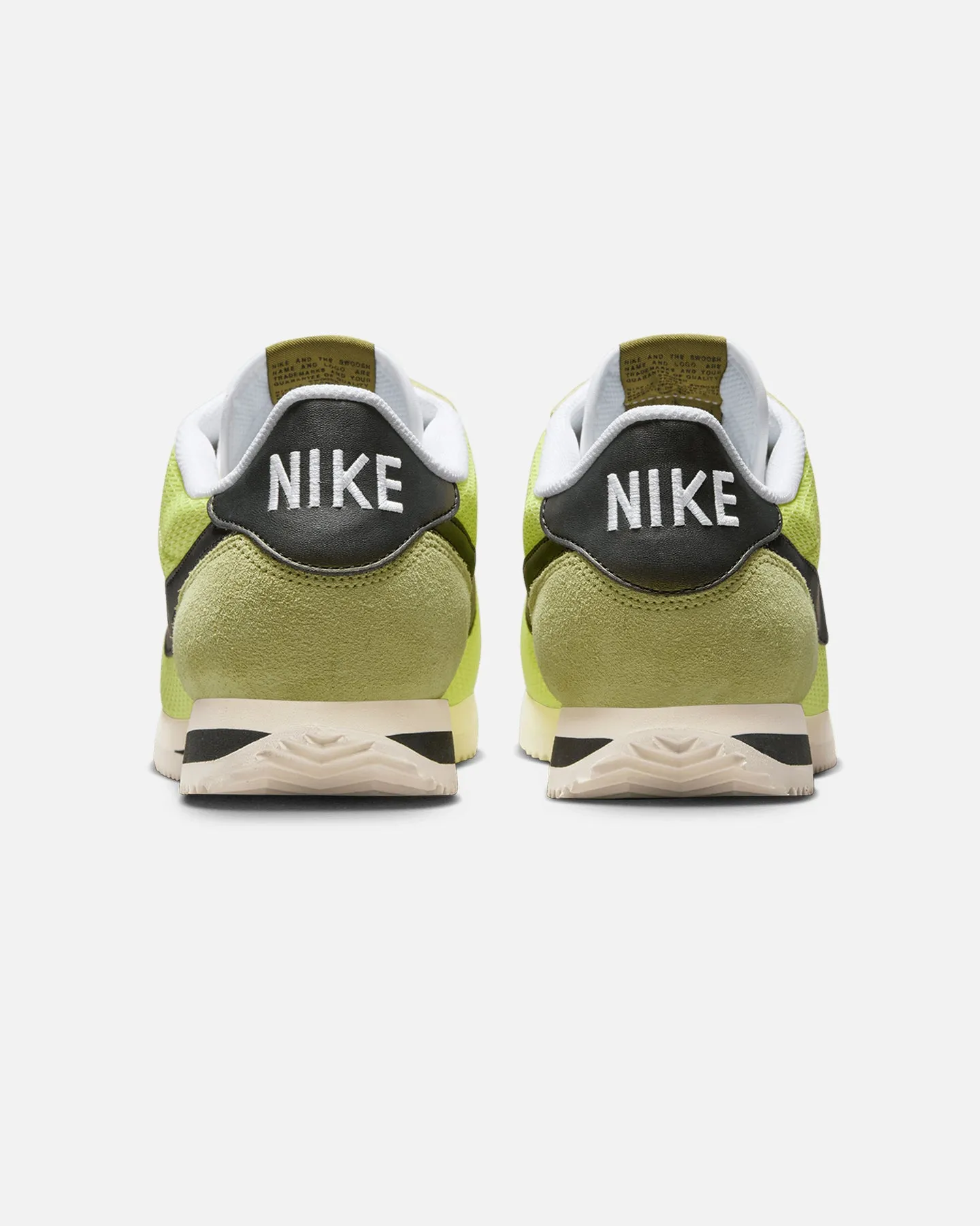 Nike Cortez Textile Lemon Memory Foam Lining AdjustableStrap