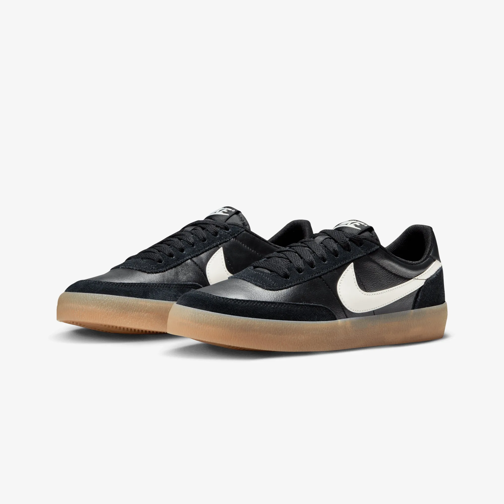 NIKE | KILLSHOT 2 { BLACK/SAIL-GUM YELLOW Heel Lockdown System Performance Ready