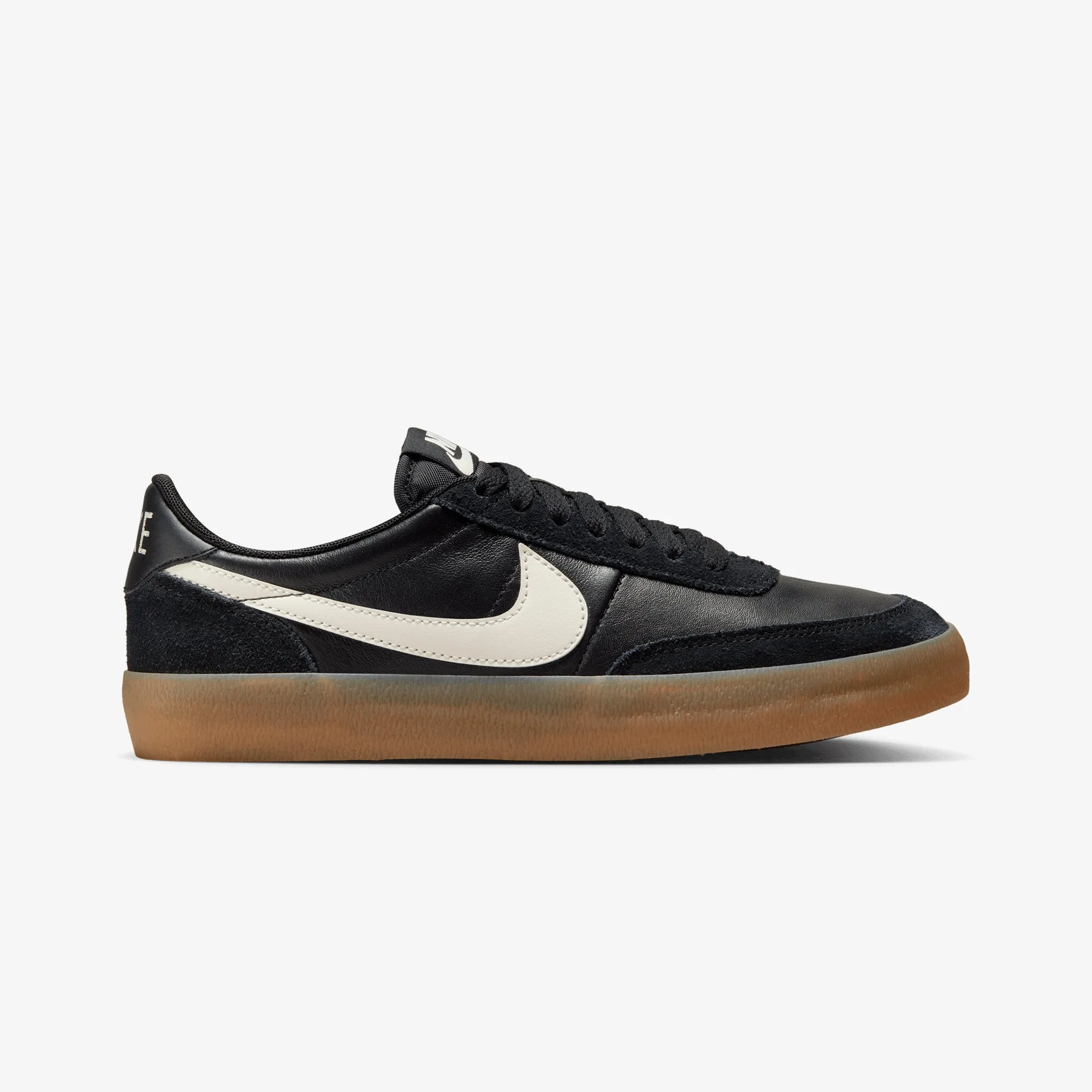 NIKE | KILLSHOT 2 { BLACK/SAIL-GUM YELLOW Torsion Control Plate Cushioned Choice