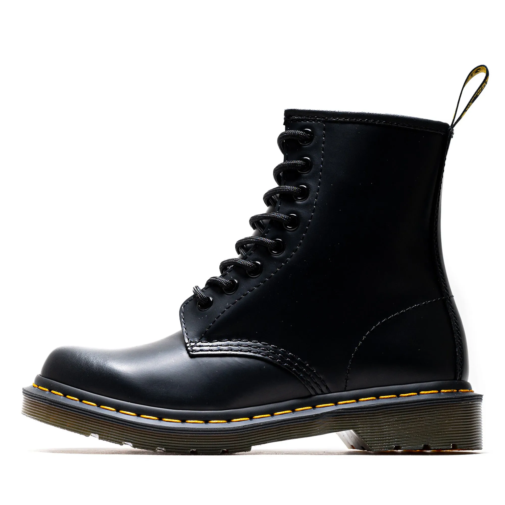 Women's Dr. Martens 1460 Smooth Leather Boot - Black TPU Outsole