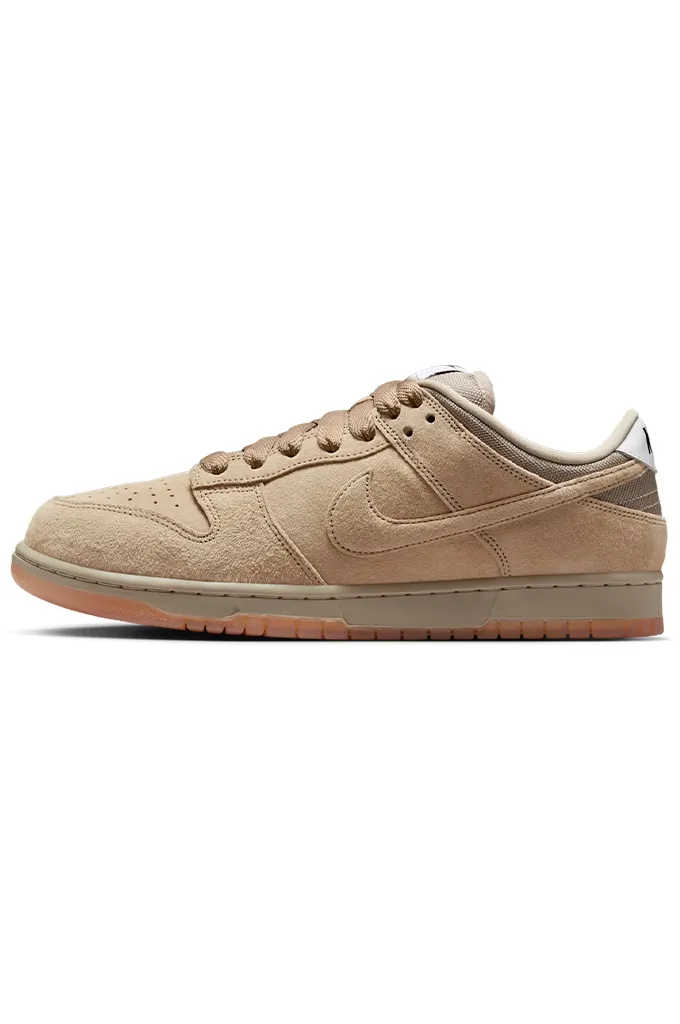Nike SB Dunk Low Pro B "Parachute Beige" Skate Shoes Soft Tone Peace Step