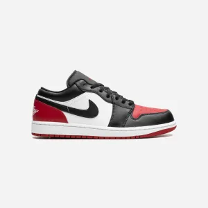 Nike Air Jordan 1 Low Bred Toe 2.0 Low   Top Style Speed Focus