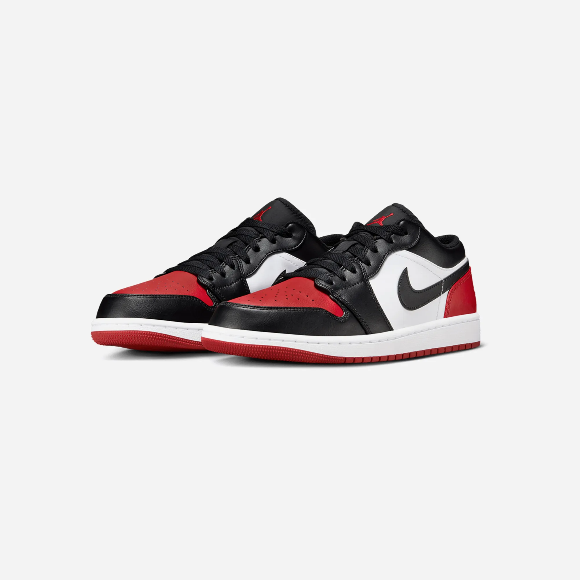 Nike Air Jordan 1 Low Bred Toe 2.0 Luxe sole Bounce Back Technology
