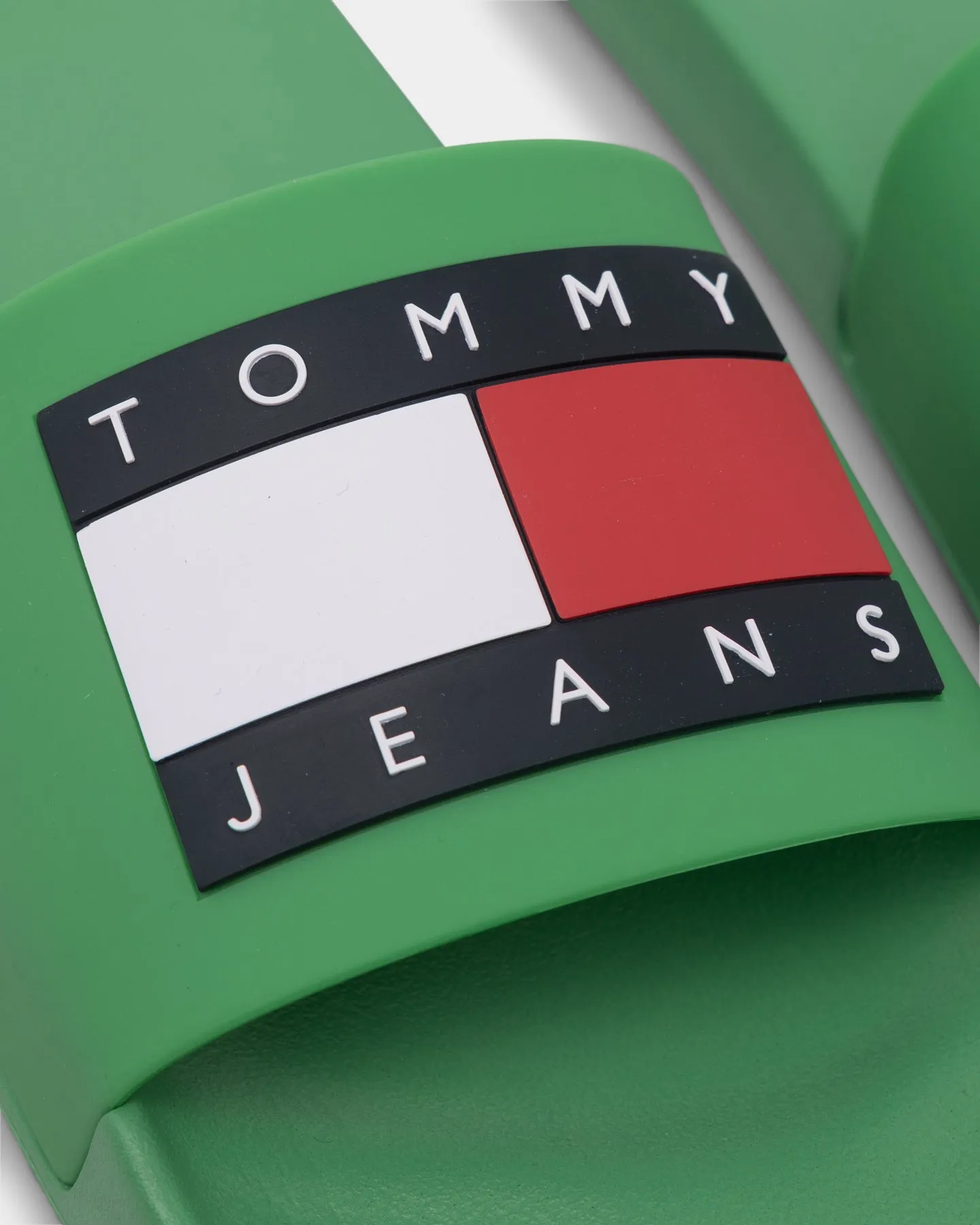 Tommy Jeans Essential Pool Slide Coastal Green Freeze Proof