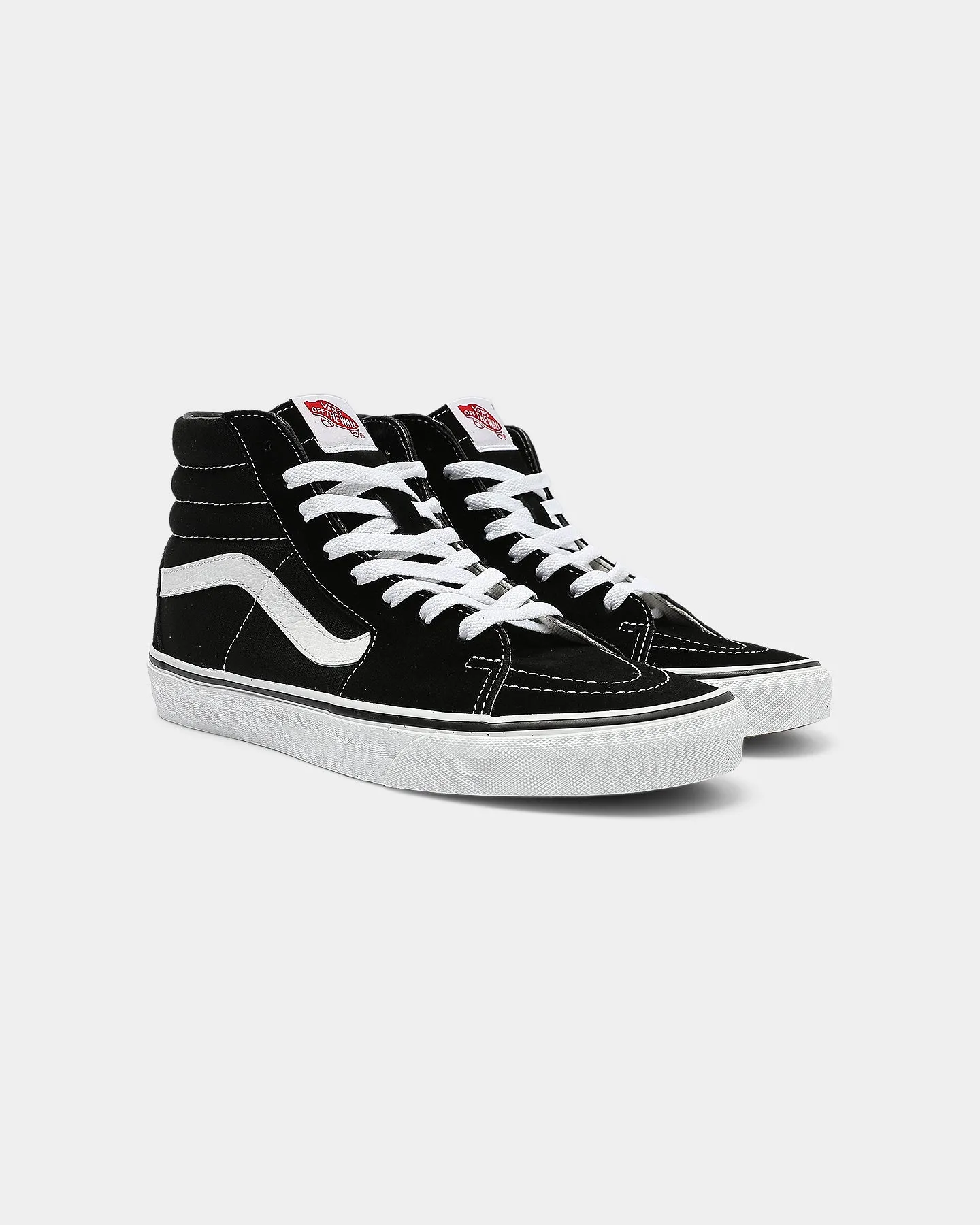 zipper Vans SK8-HI Black/White