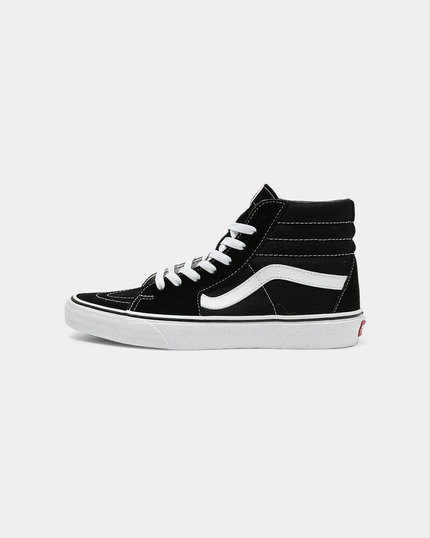 Vans SK8-HI Black/White Durable Build Minimalist Fans