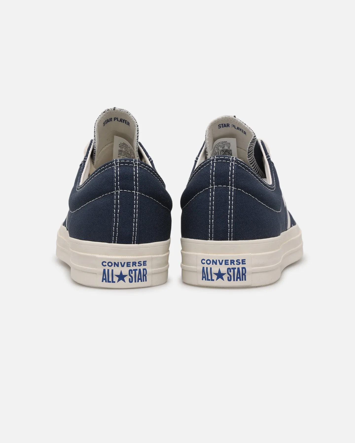 Converse Star Player 76 Low Navy Abrasion Resistant Material