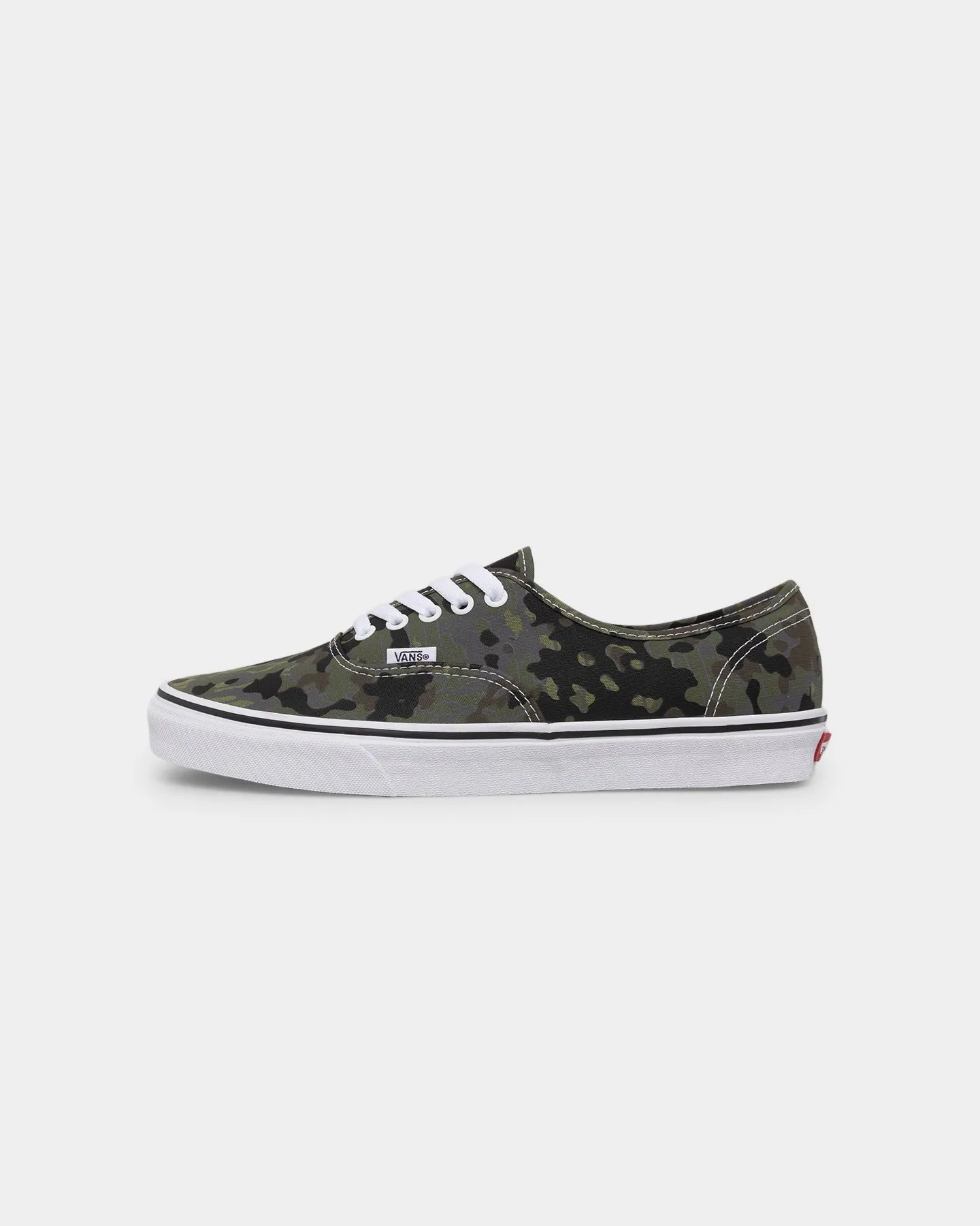 Vans Authentic Rain Camo Green/Multi Road Style Durable Synthetic