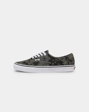 Vans Authentic Rain Camo Green/Multi Road Style Durable Synthetic