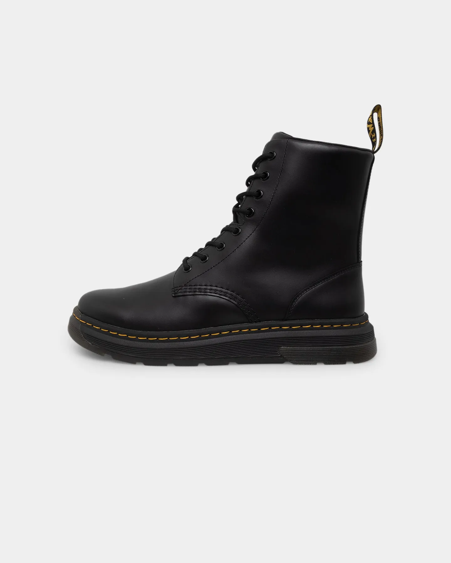 Quality Dr. Martens Crewson 8 Eye Boot Black