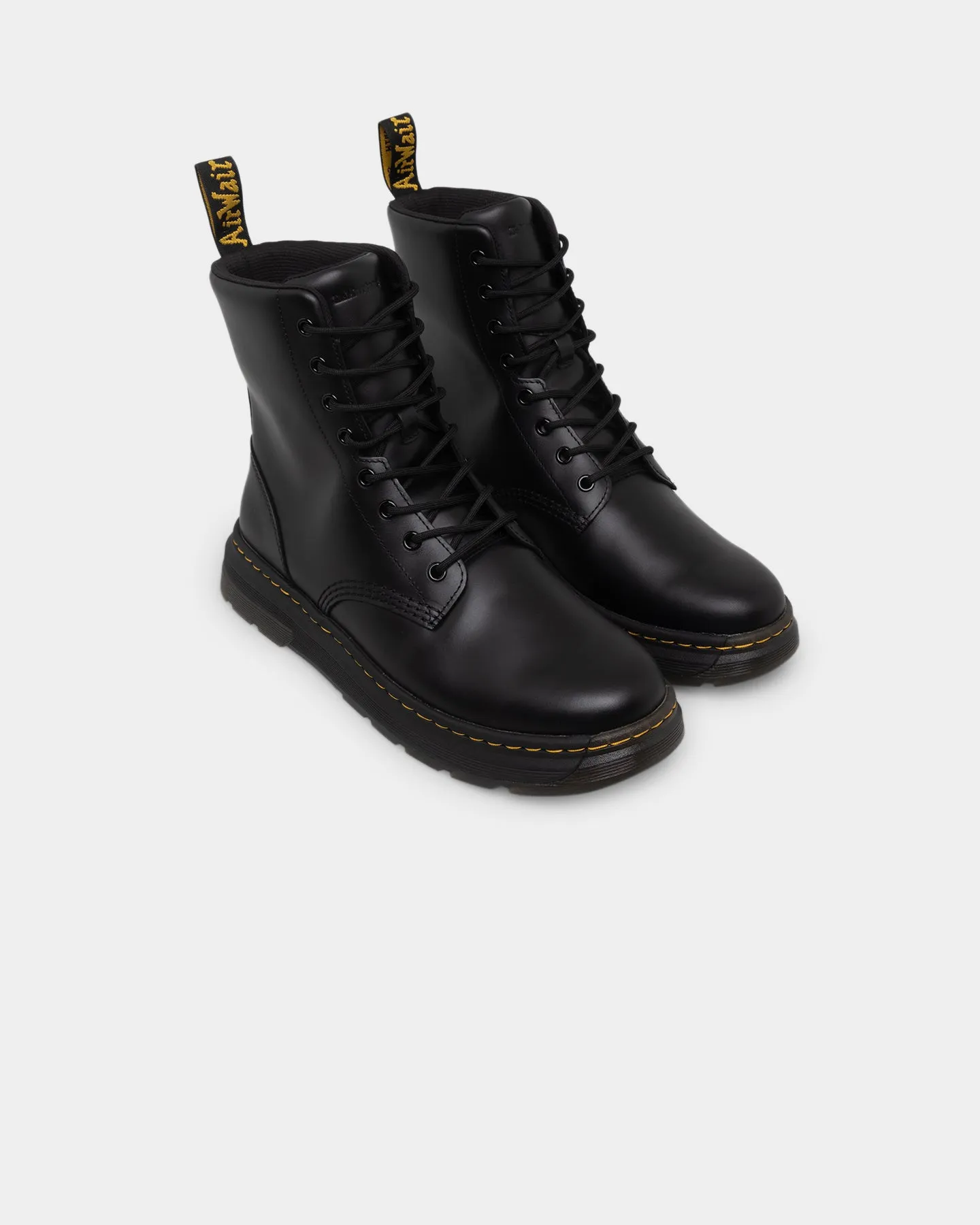 Waterproof Daily Walk Dr. Martens Crewson 8 Eye Boot Black
