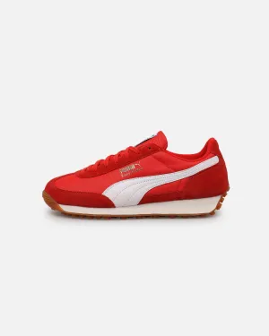 Cushioned Puma Easy Rider Vintage Red