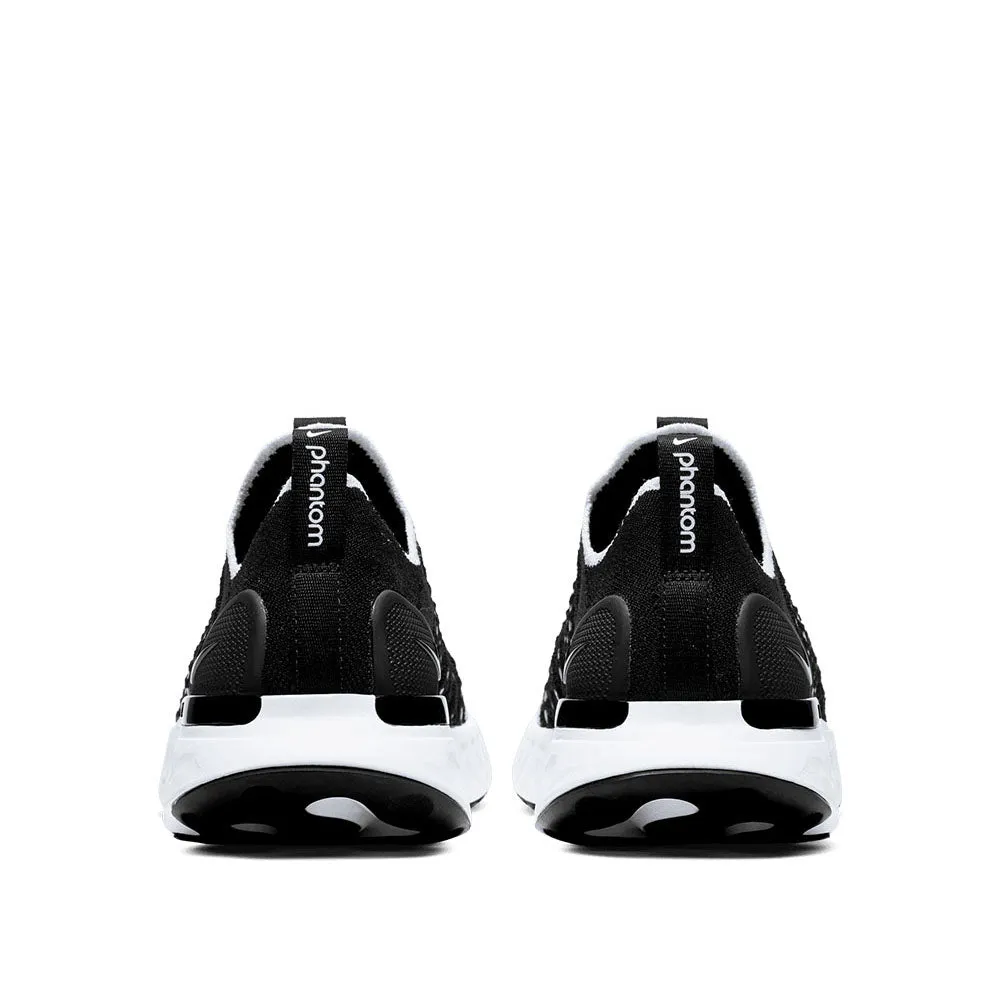 soft - midsole - feature shoes Nike Women's React Phantom Run Flyknit 2 Road Running Shoes