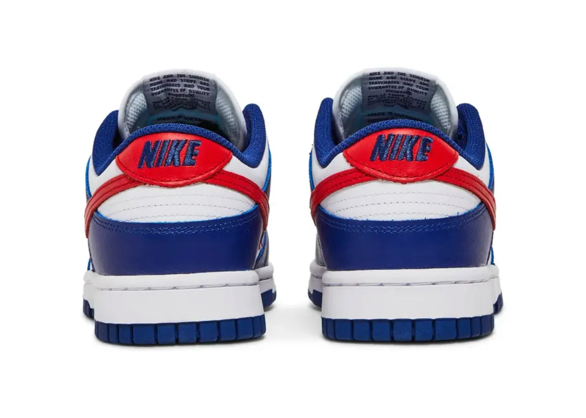 Pre-Order RARE Americana Red Swarovski Womens Nike Dunk Shoes Lightweight Construction Shade Step