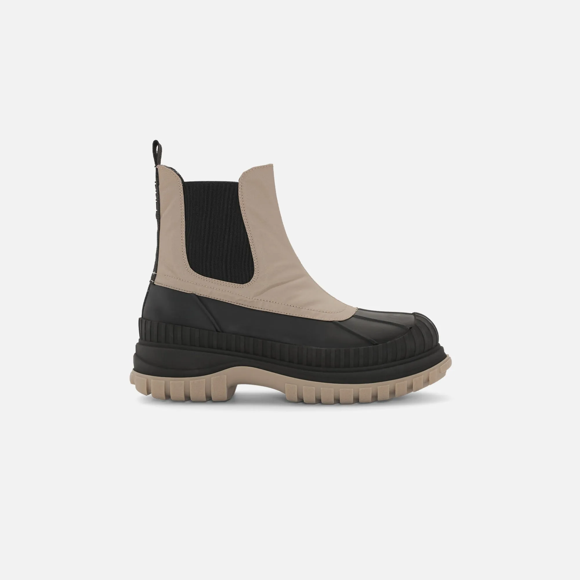Polyester Ganni Outdoor Chelsea Boot - Sand