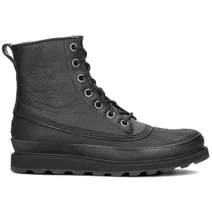 Sorel Madson 1964 Waterproof Black / Black  NM2614-010 Men's Anti Odor Cold Weather Commuter Shock Absorber