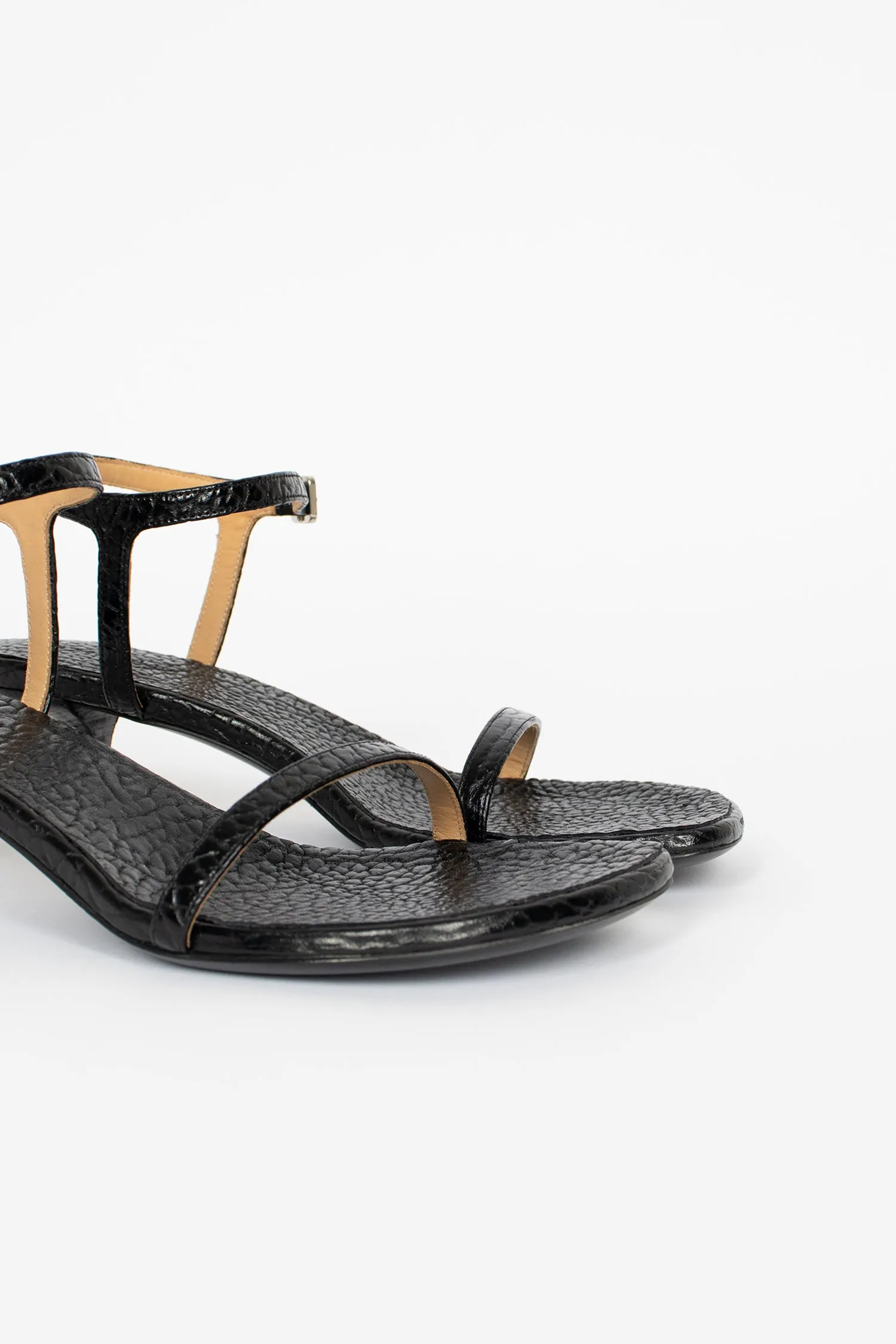 Park Day Star Mood Sottiletta Heeled Sandal Black