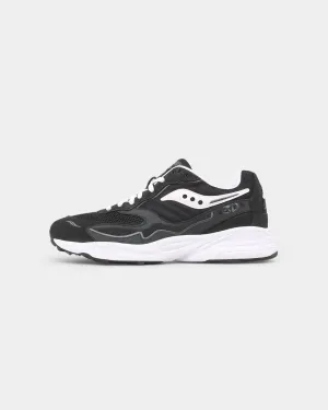 Saucony 3D Grid Hurricane Black/White Cotton Touch