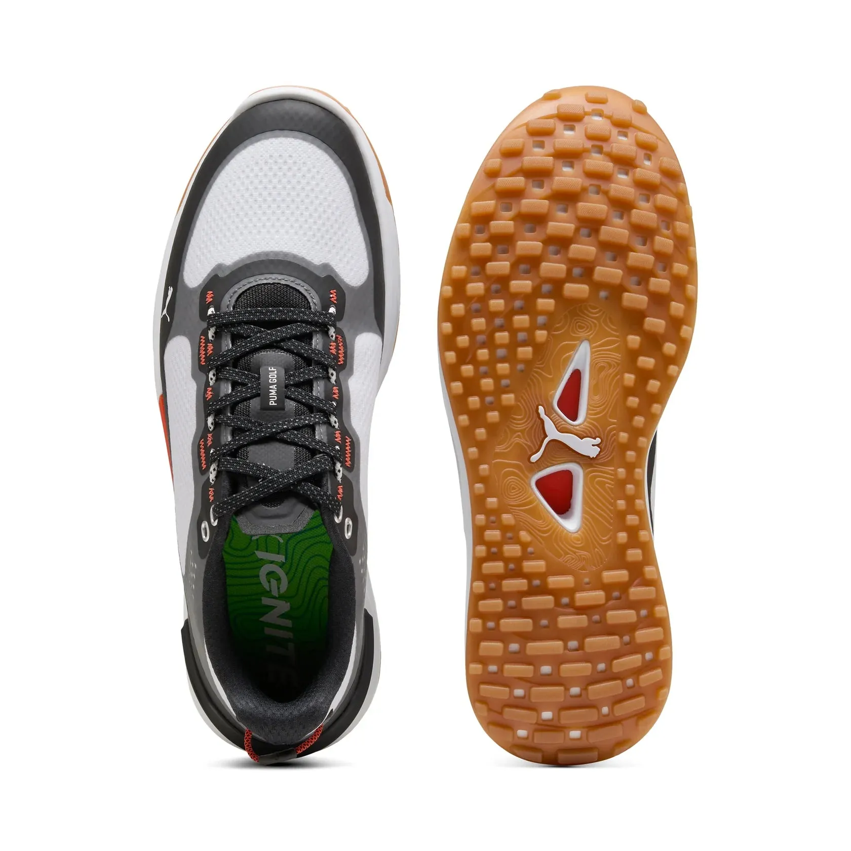 PUMA IGNITE ELEVATE X Spikeless Golf Shoes Foot Cradle Stable platform