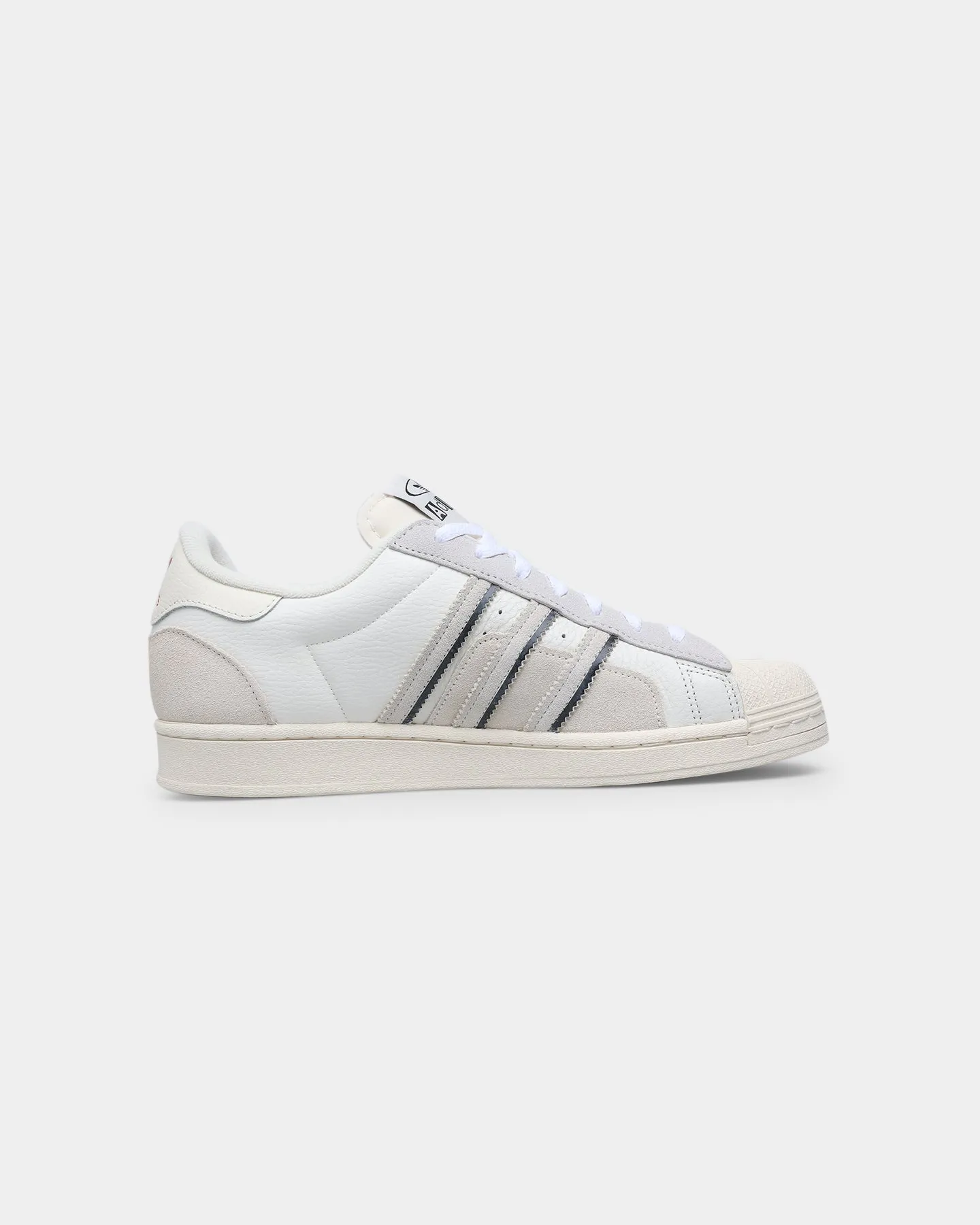 Japan Neat Adidas Superstar Cloud White / Aluminium / Vivid Red